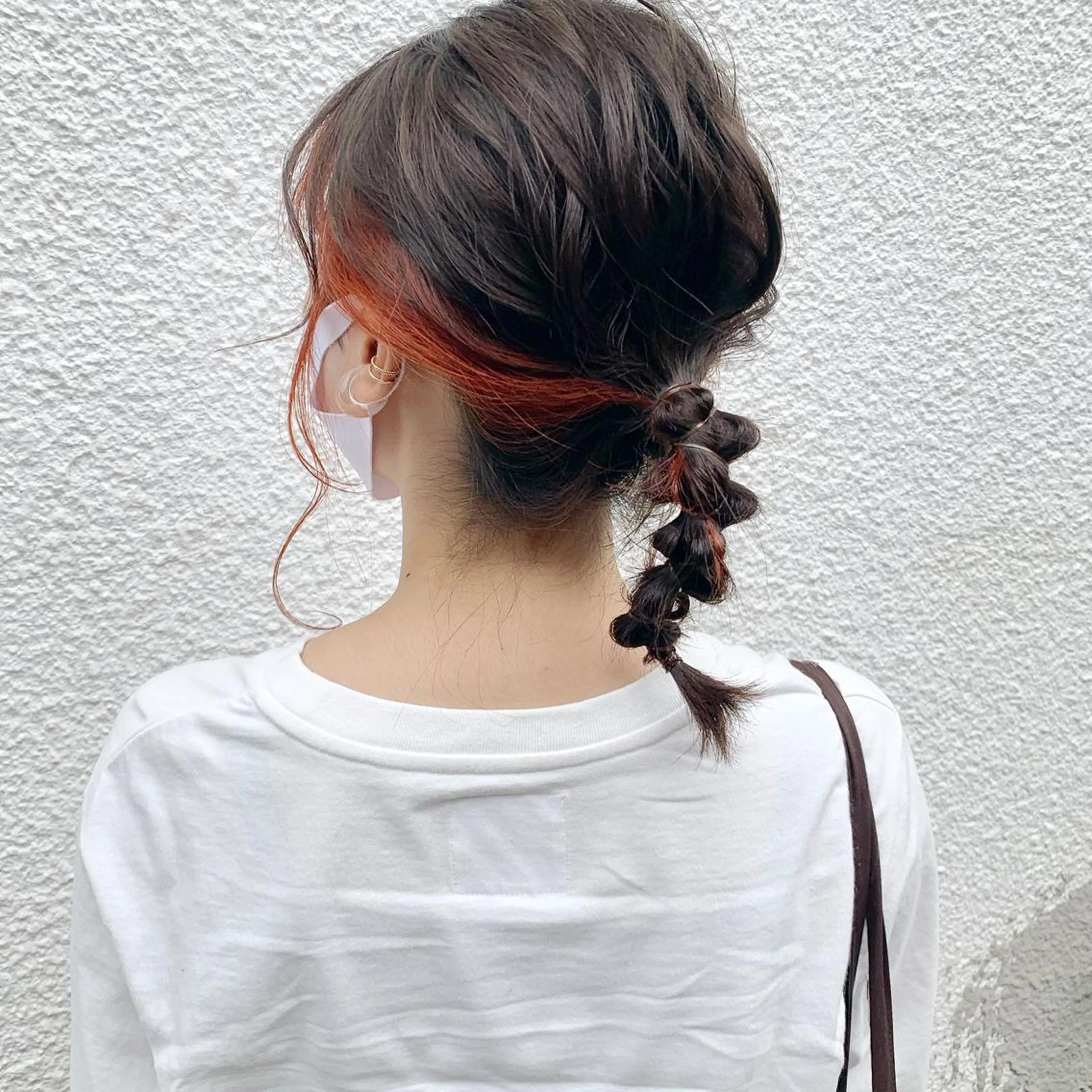 ミディアム 野々村 朋美のヘアスタイル