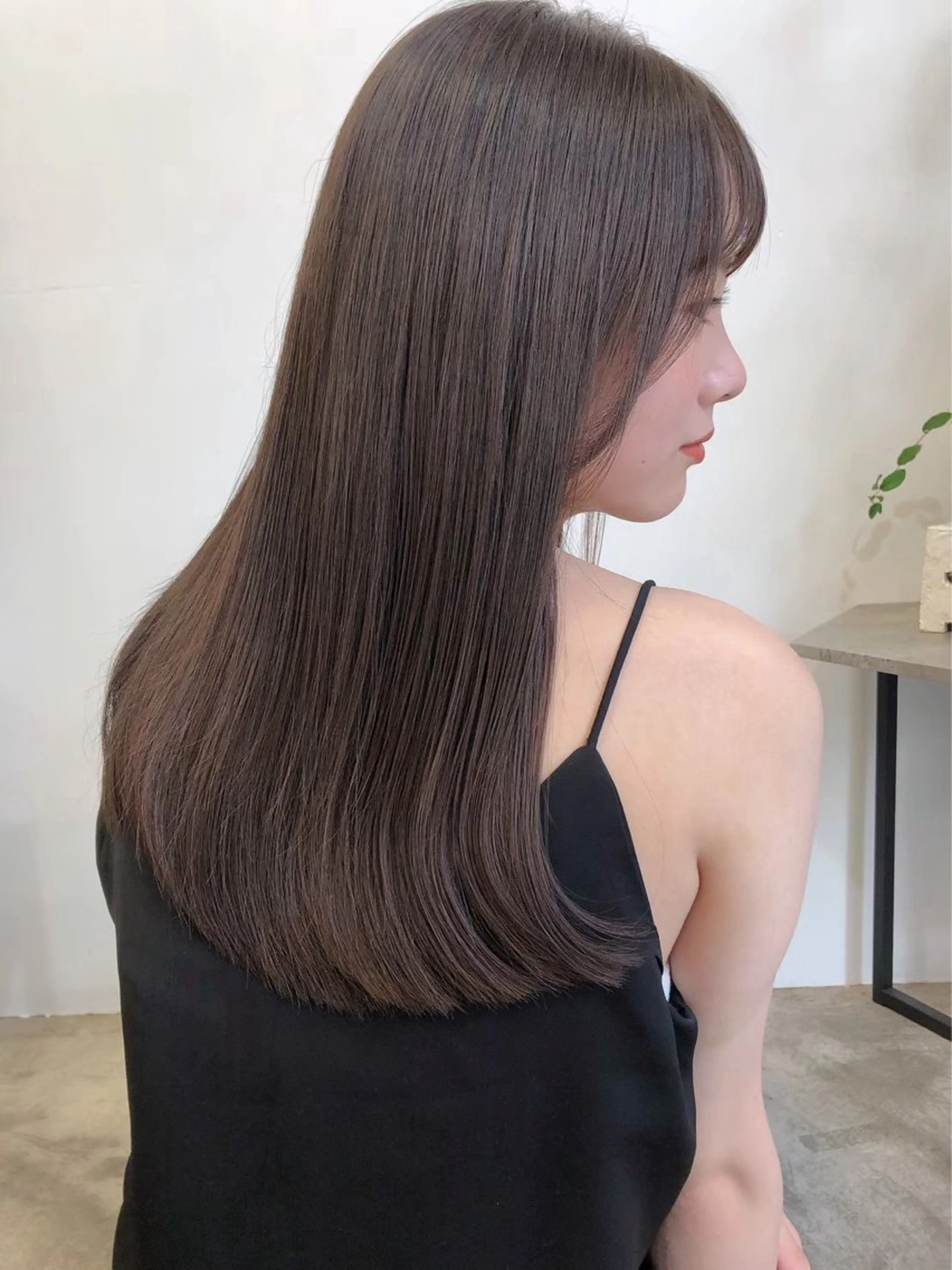 カラー ness 一花のヘアスタイル