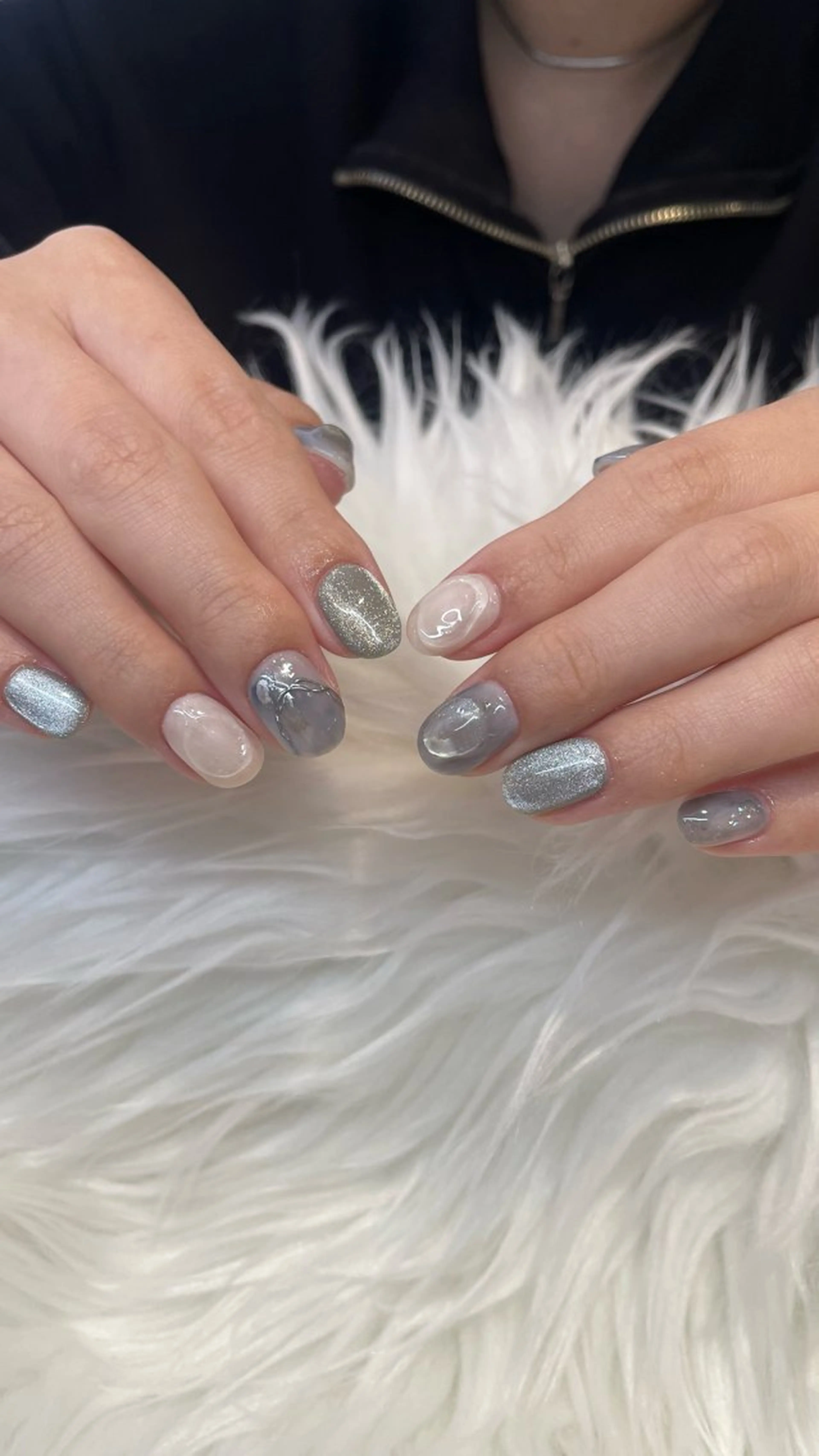 ネイル ハンドネイル 新井 ひなののネイルデザイン