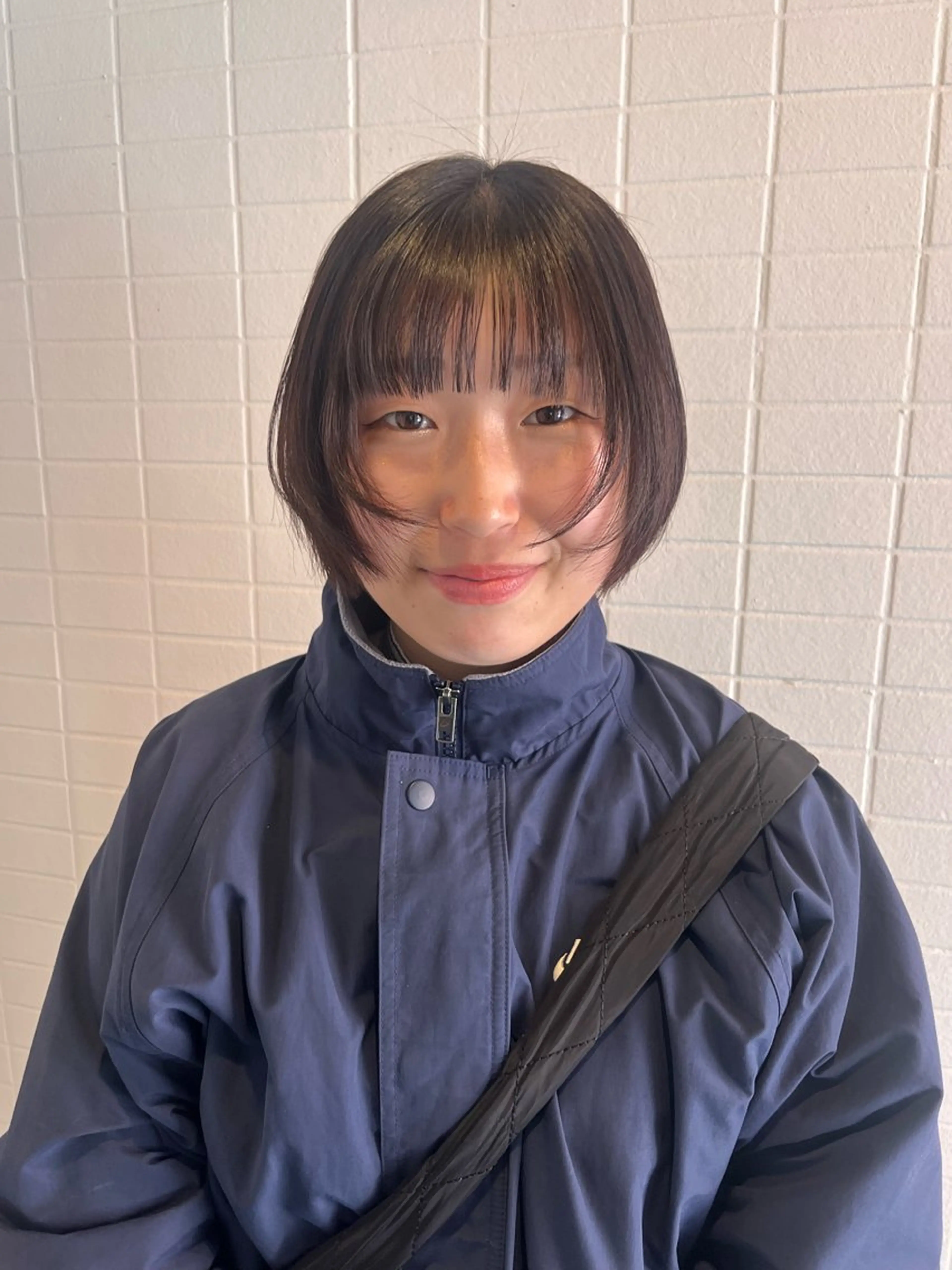 ショート ショートボブ ボブ レイヤーカット ショートヘア Yamamoto Hana/京都美容室のヘアスタイル