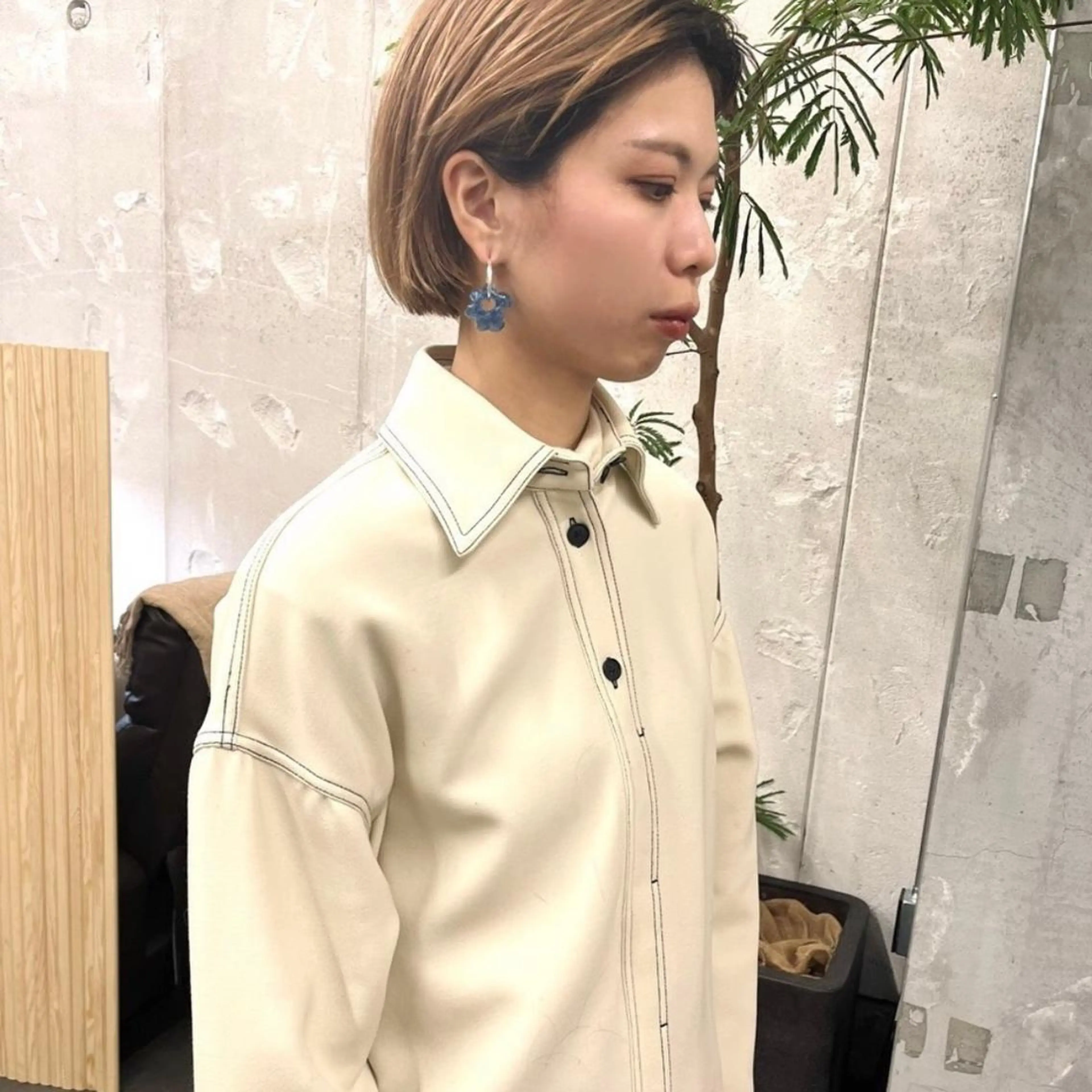 ショート カラー デザインカラー🥂 YUKAのヘアスタイル