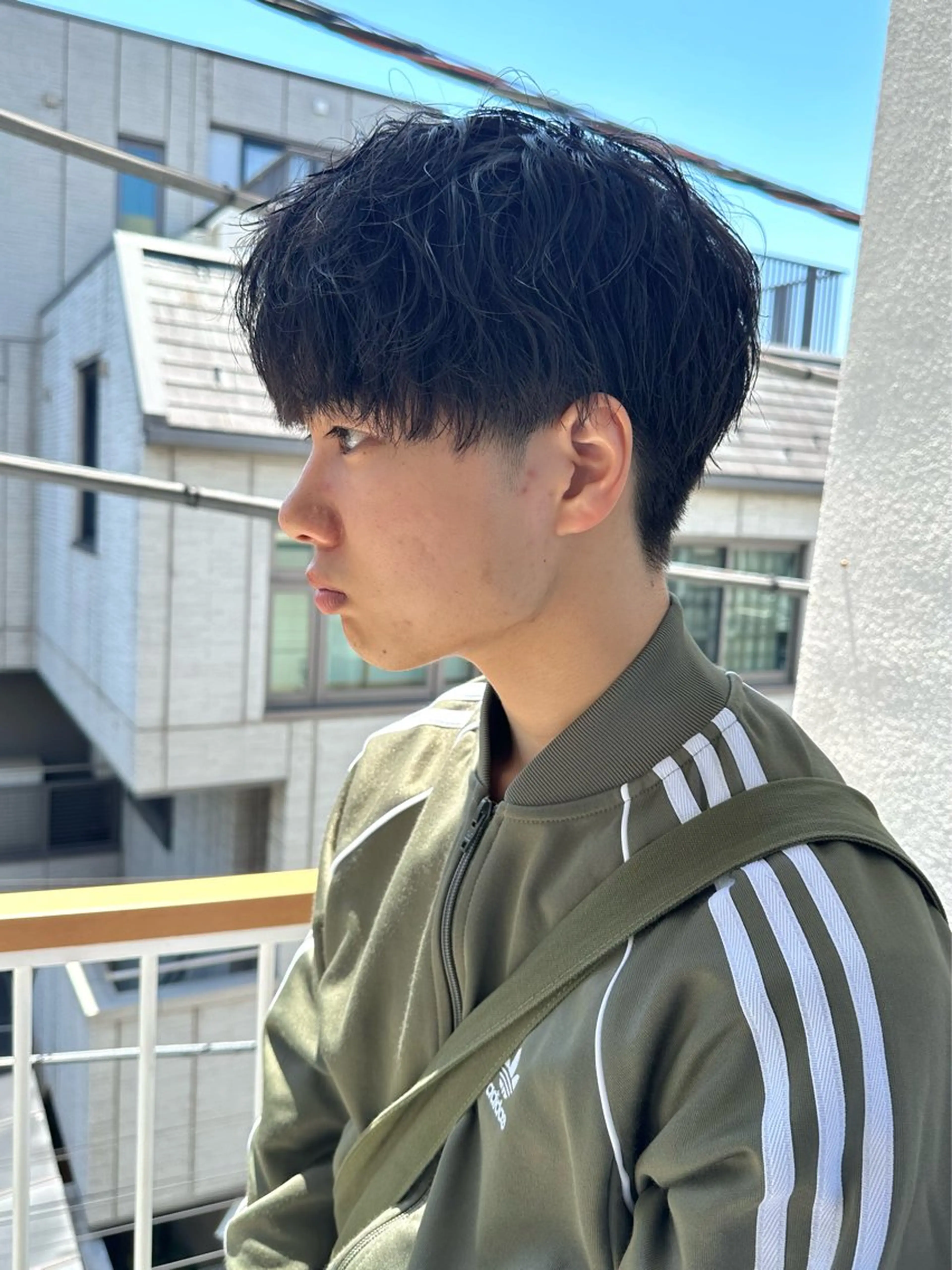 ショート パーマ メンズ カット メンズ似合わせ🪞 副店長 kotoriのヘアスタイル