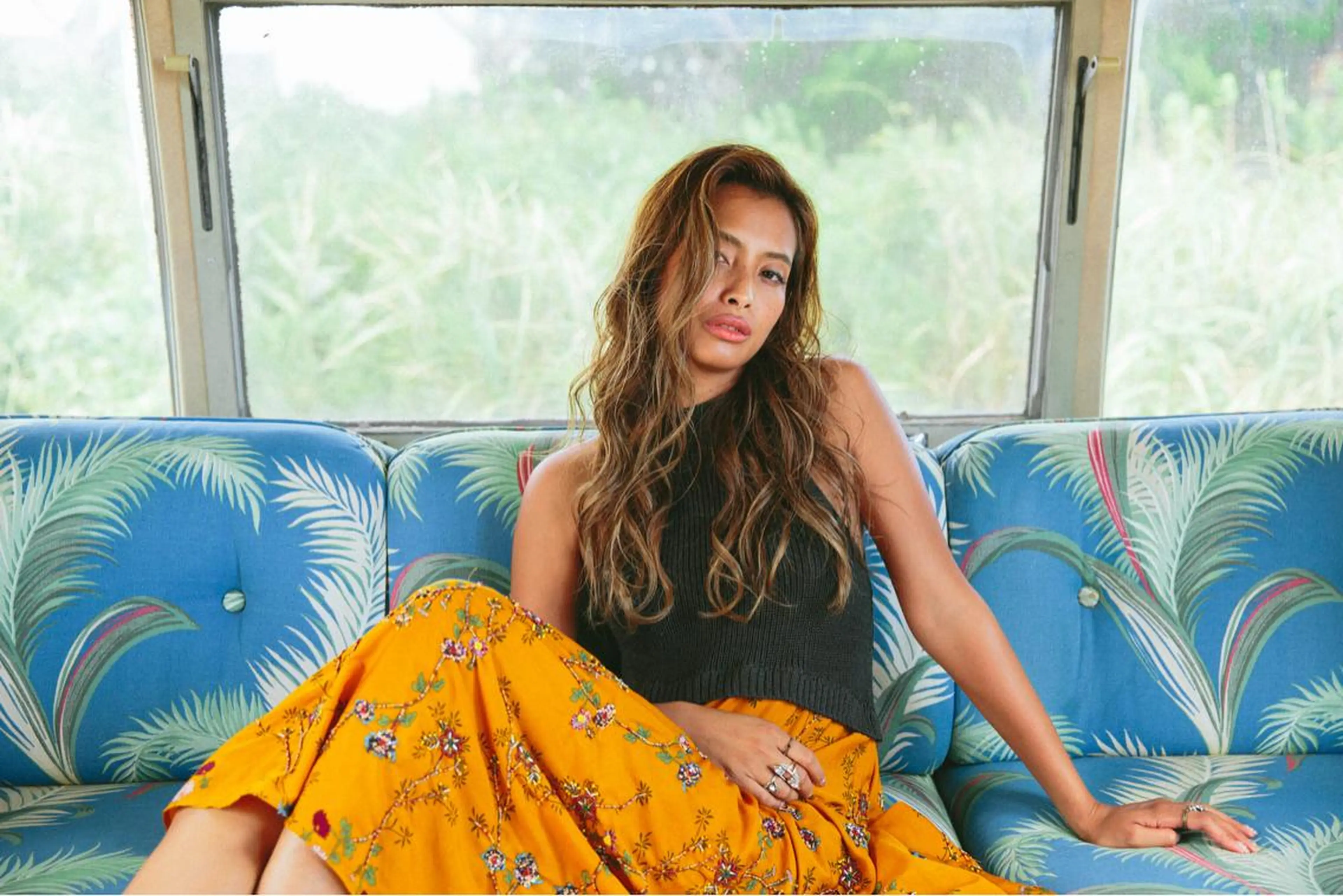 セミロング 外国人風カラー カット ヘアカラー トリートメント 所渉/韓国レイヤー /ウルフカットのヘアスタイル