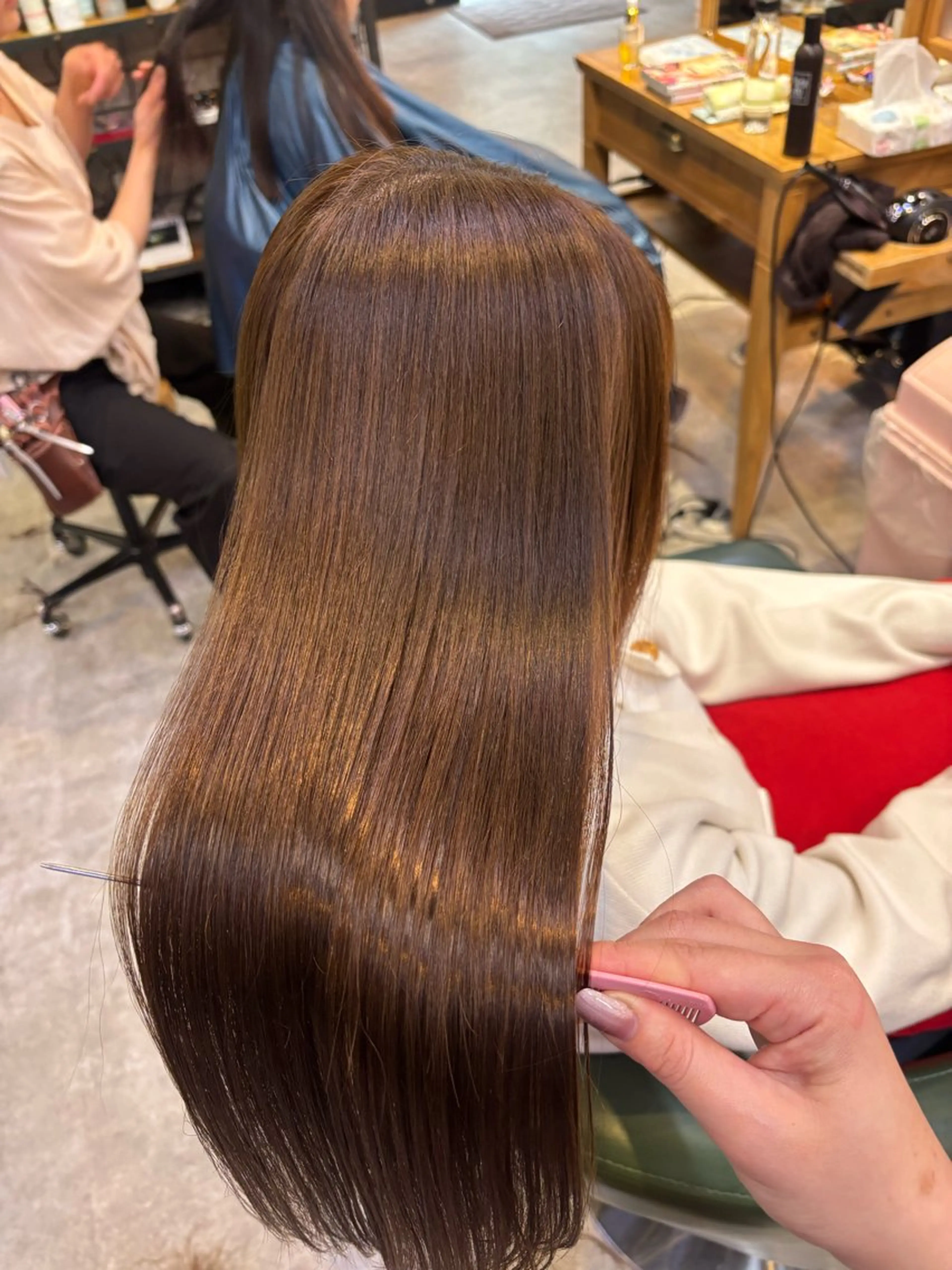 ロング カット 縮毛矯正 トリートメント 【縮毛矯正特化】 kyokaのヘアスタイル
