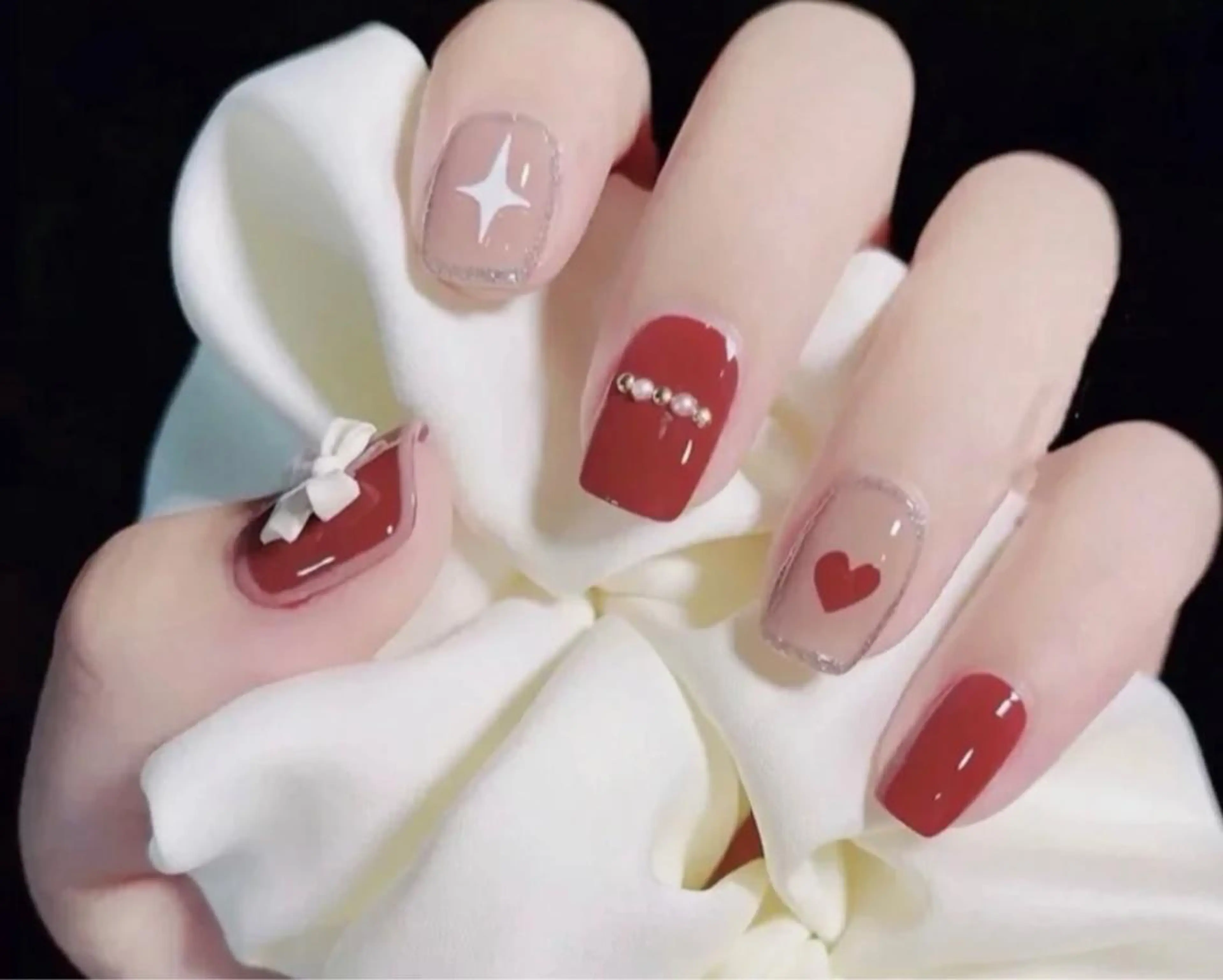 ネイル M🌷nail 長さだし専門店のネイルデザイン
