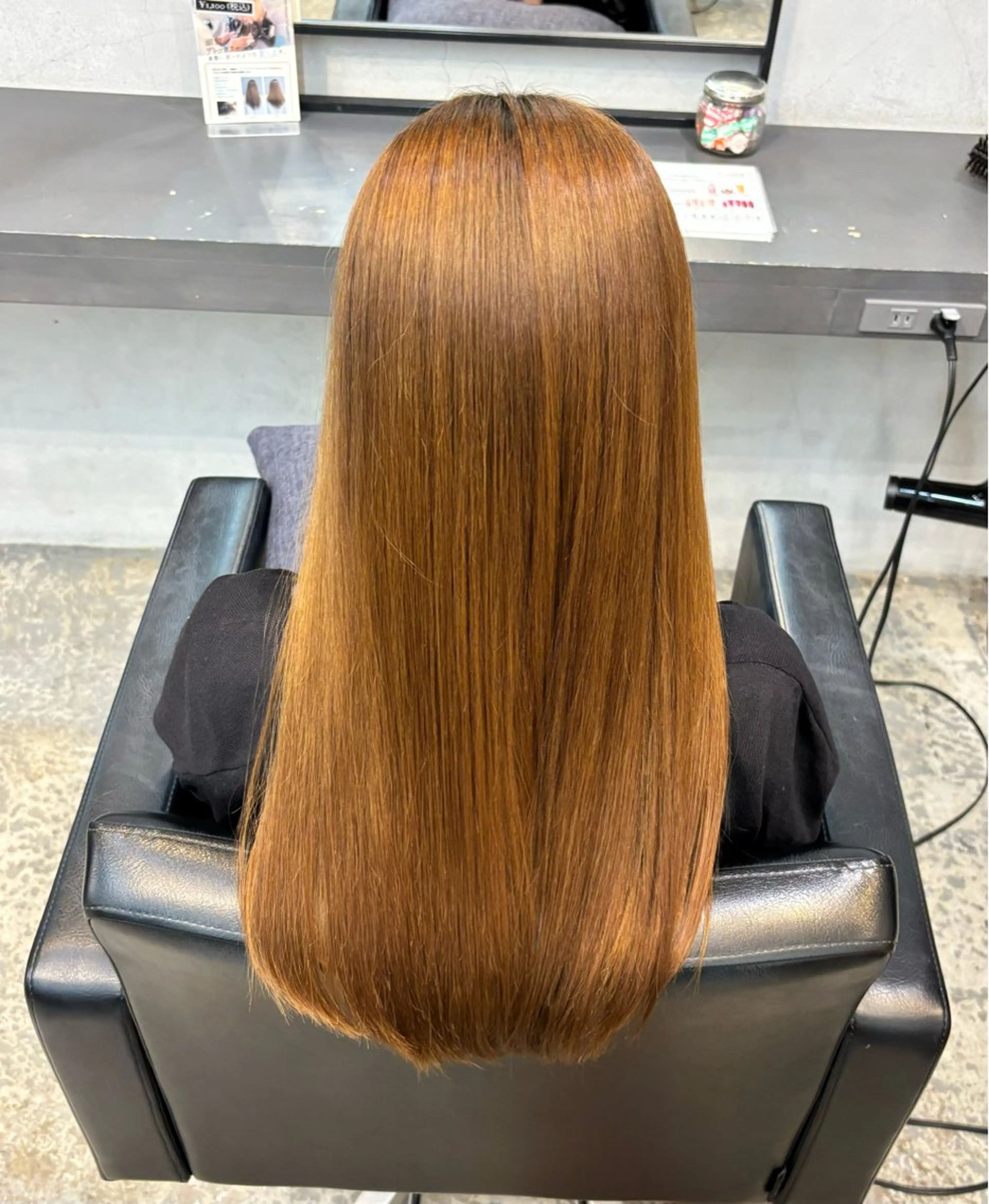 ロング トリートメント cocoa🎀 透明感カラー/パーマのヘアスタイル