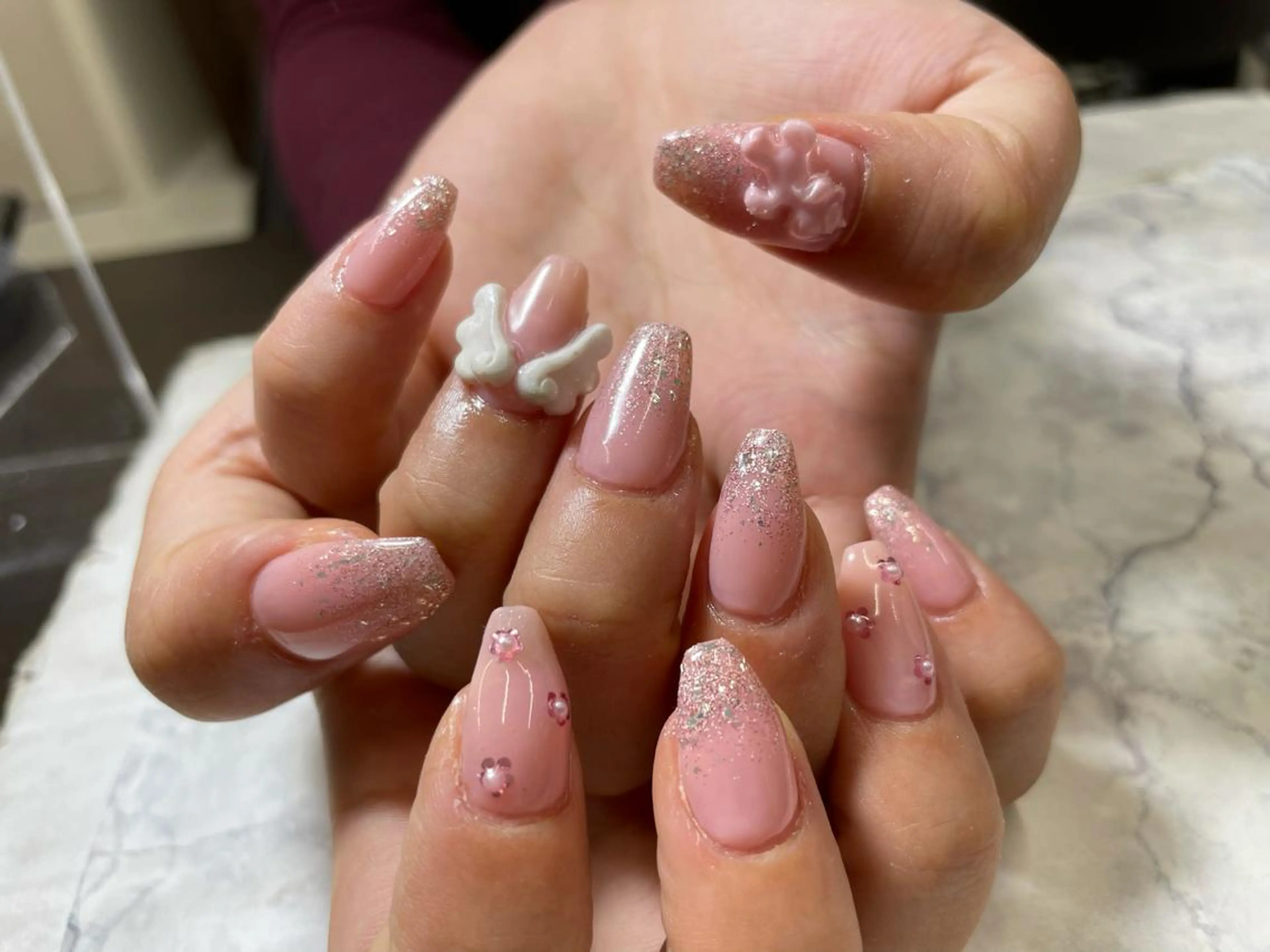 ネイル アートネイル アクア ライズのネイルデザイン