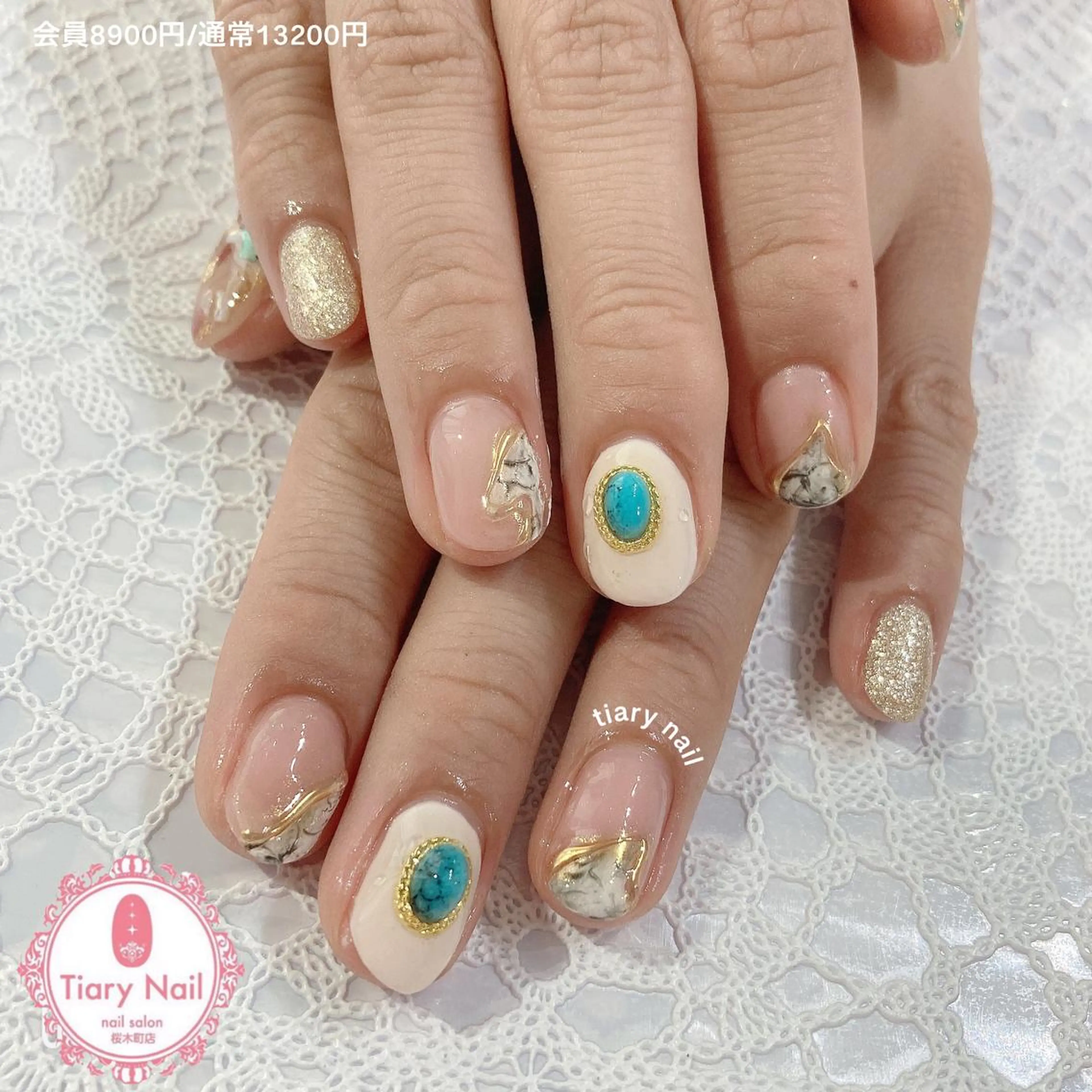 ネイル TiaryNail まほのネイルデザイン