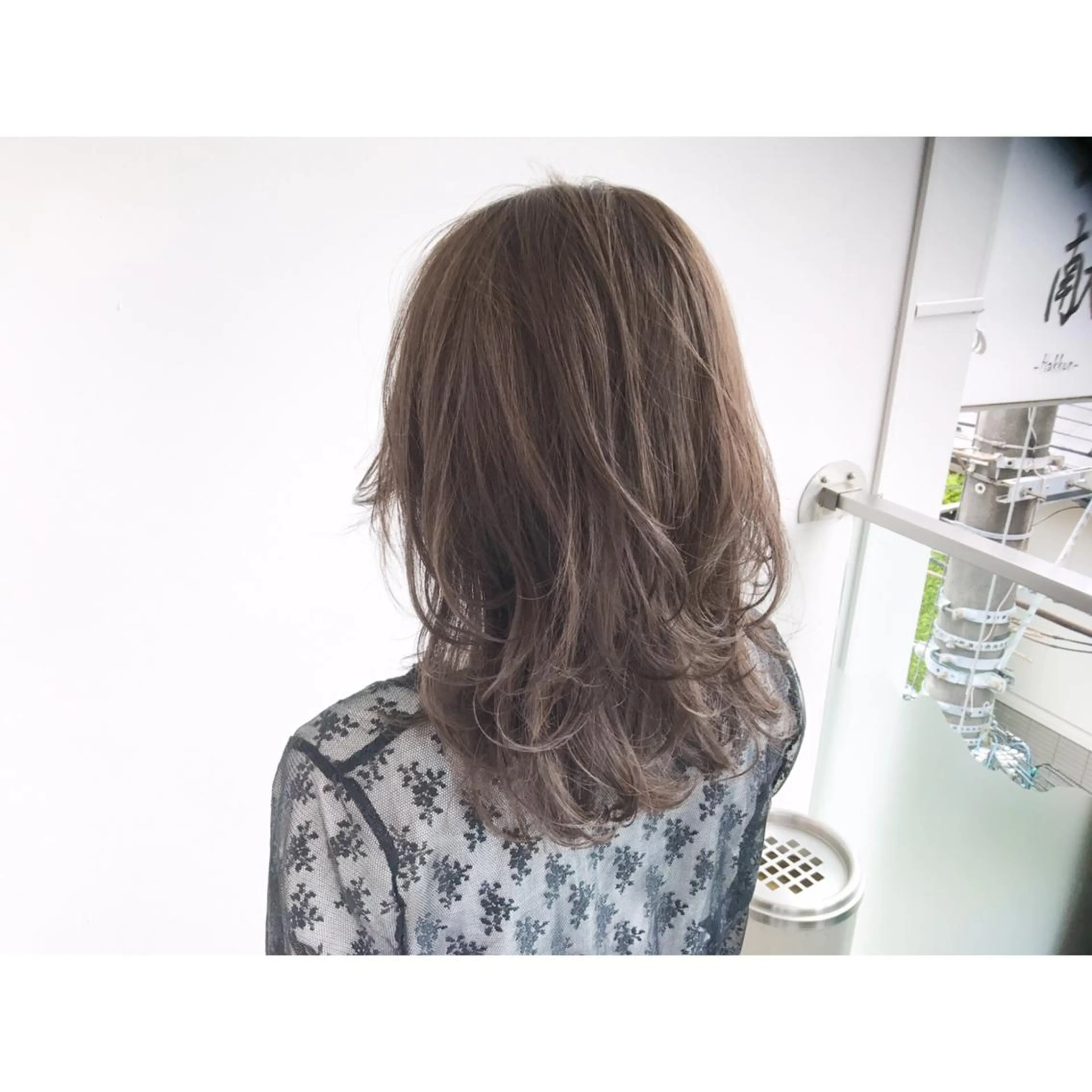 セミロング カラー パーマ ショート/レイヤー なら石井知希のヘアスタイル