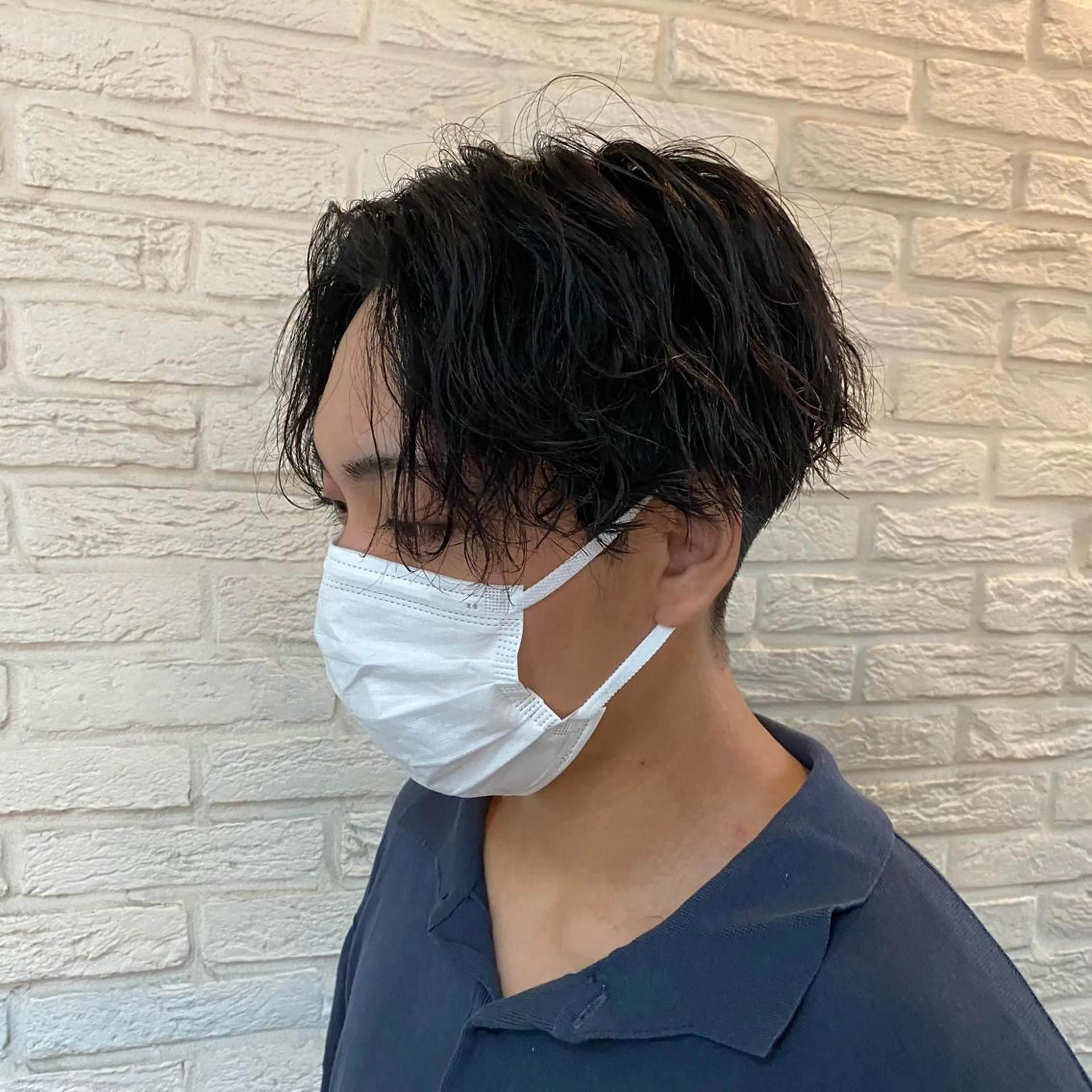 パーマ メンズ メンズパーマ 波巻きパーマ スパイラルパーマ カット パーマ ミモリ ユウタのヘアスタイル