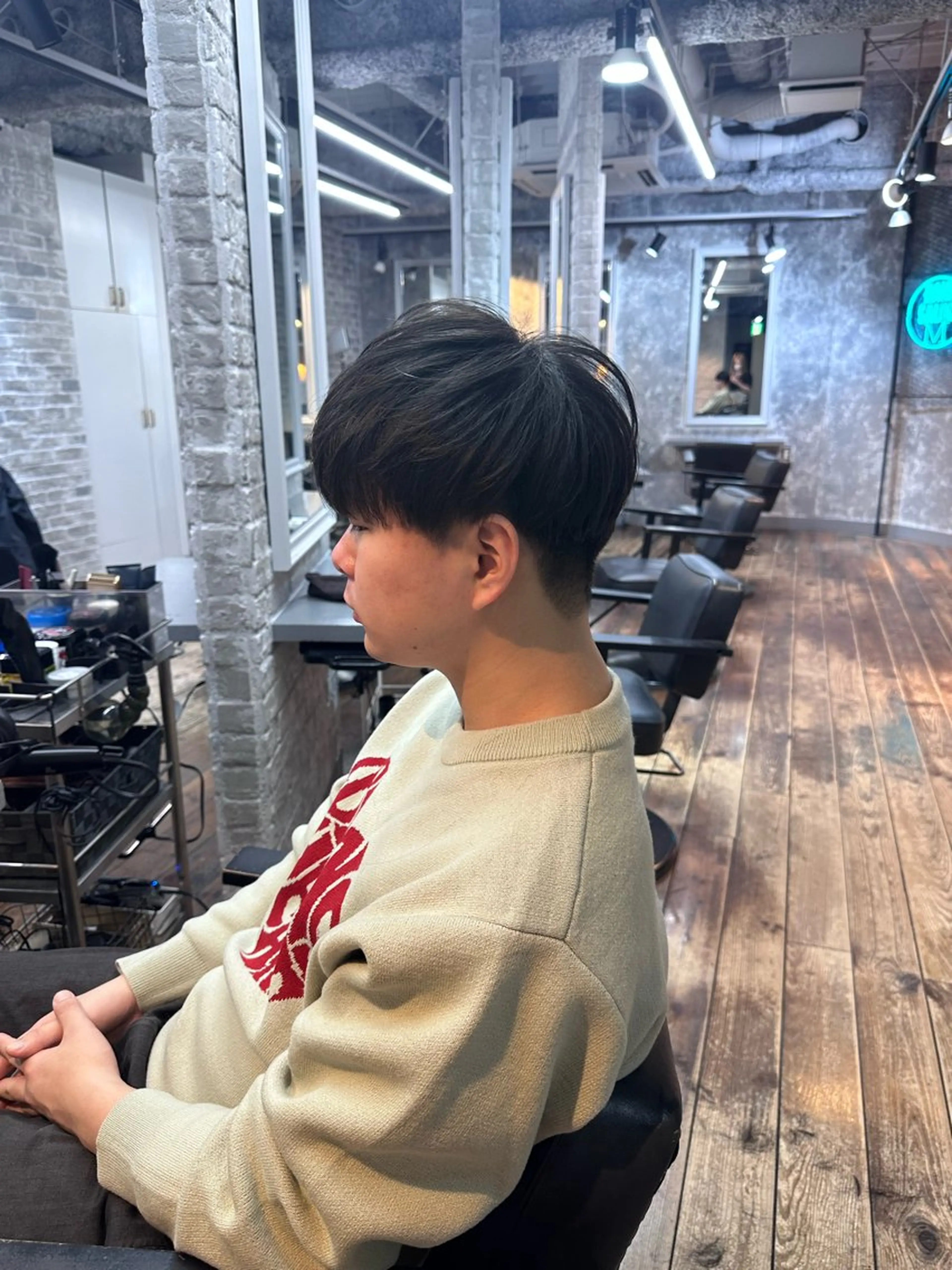 ショート メンズ 🩵メンズショート✨ パーマスタイル みくのヘアスタイル