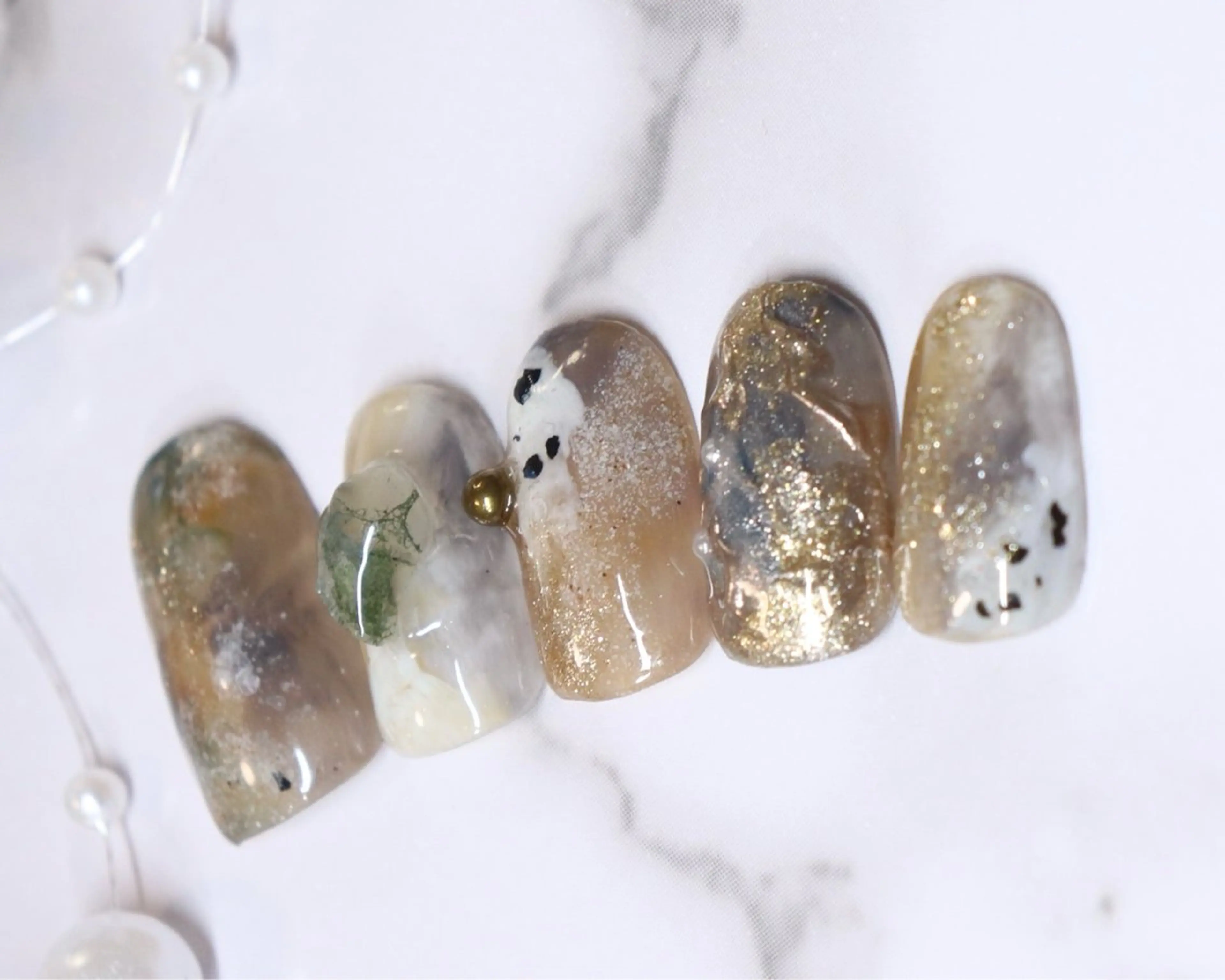 ネイル ジェルネイル ニュアンスネイル 河内長野/三日市町駅 ネイリスト　りかのネイルデザイン