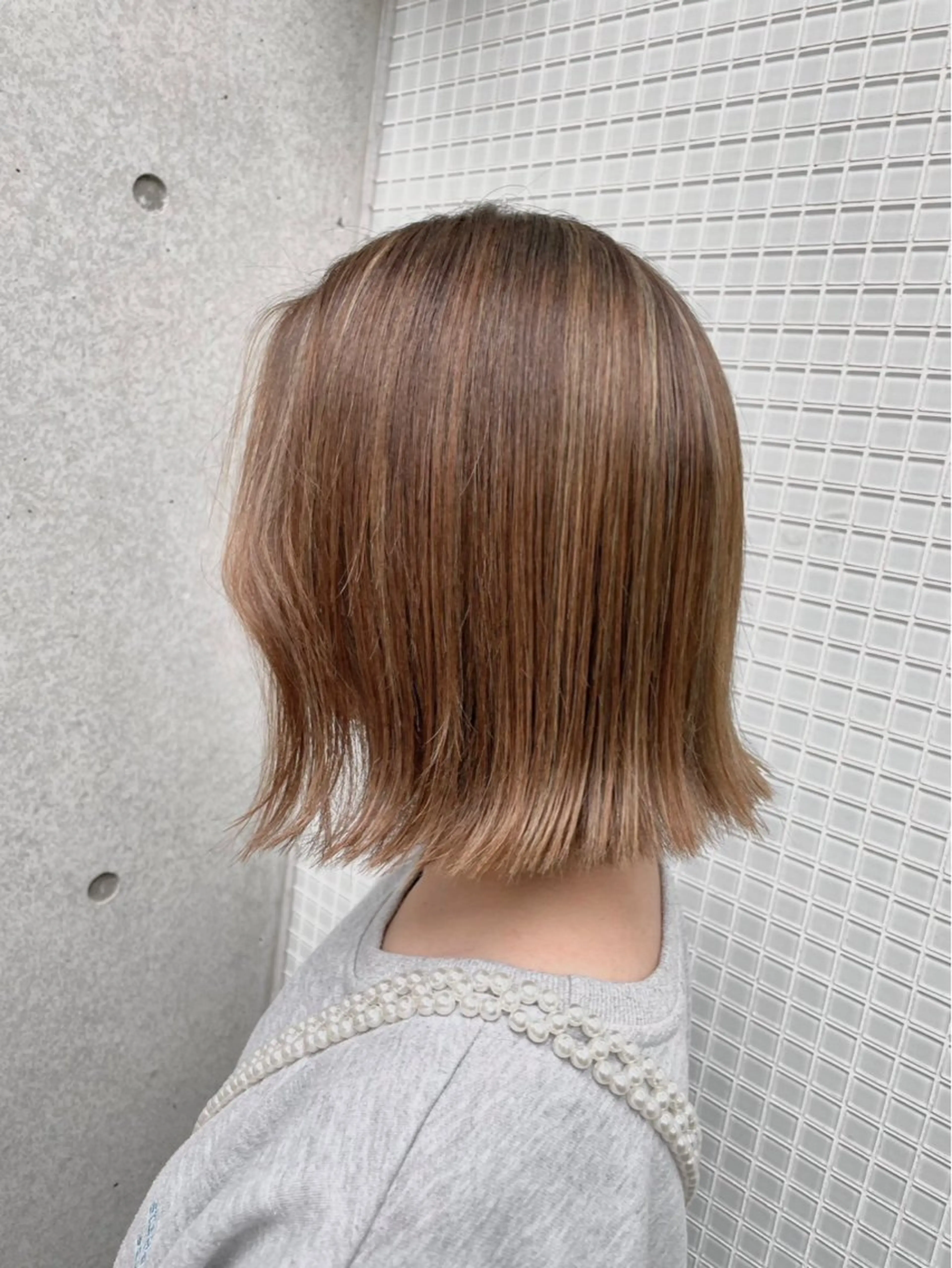 ショート 山崎 彩音のヘアスタイル