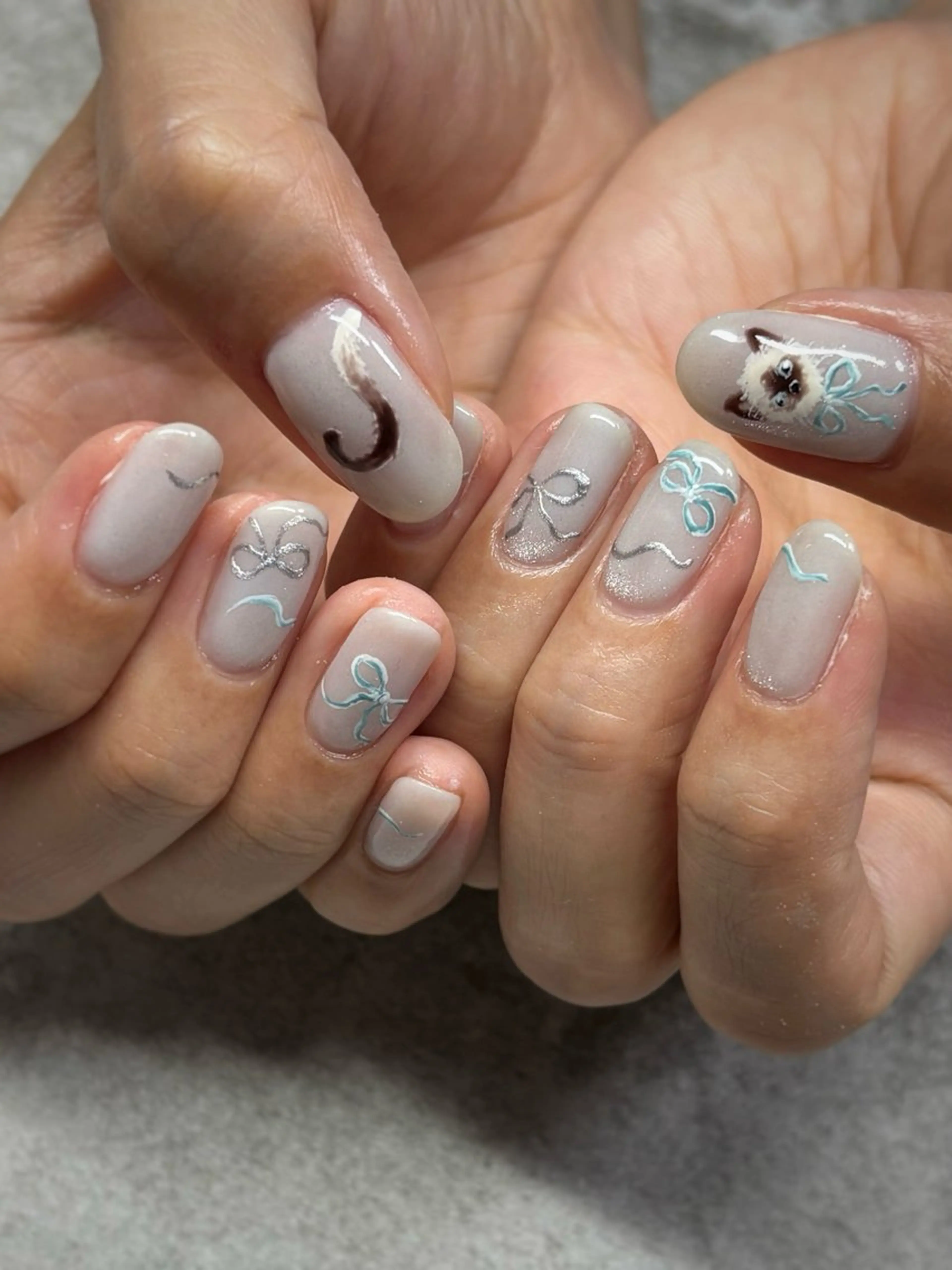 ネイル ハンドネイル FIORITURA Maikoのネイルデザイン