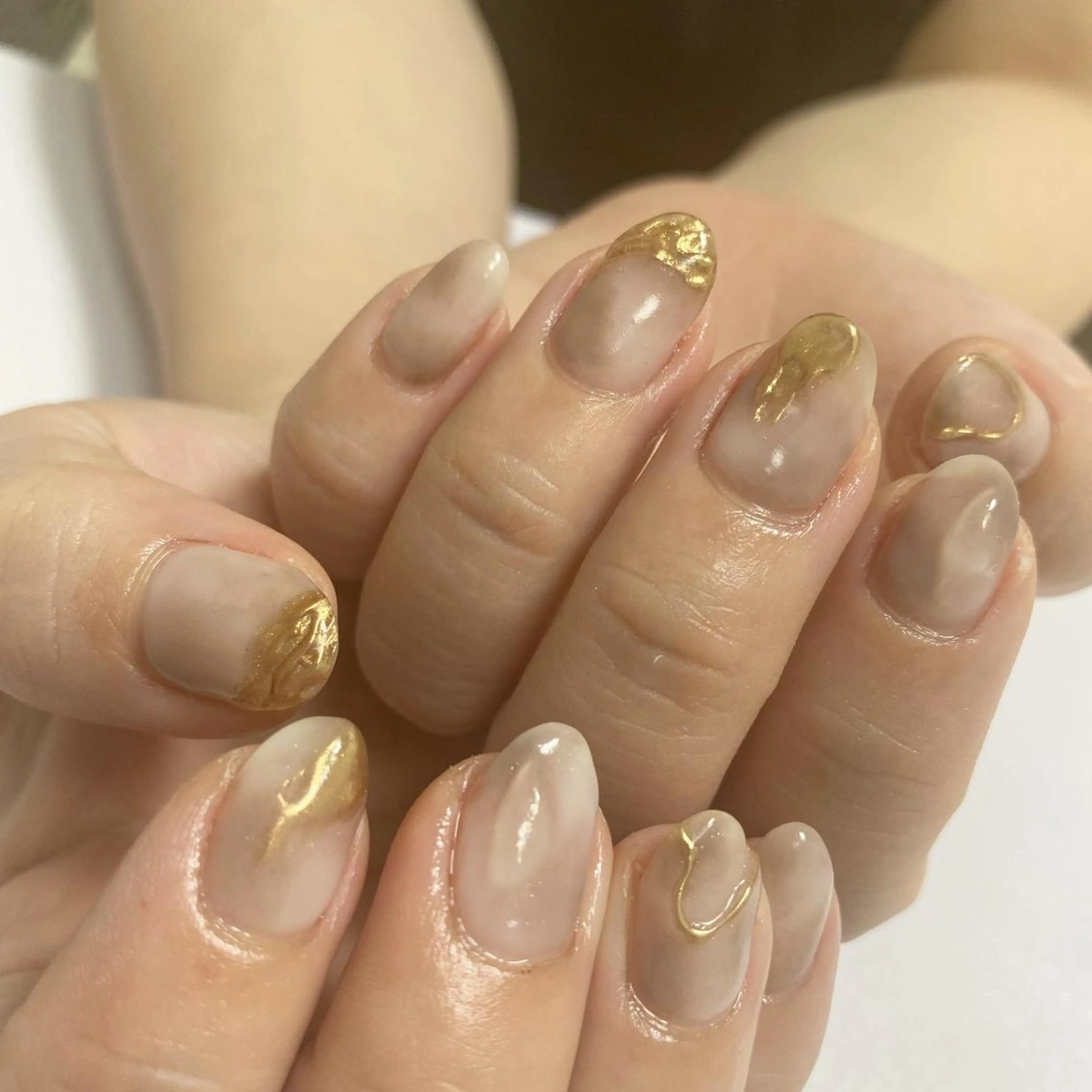 ネイル 持ち込み 大城 裕麻のネイルデザイン