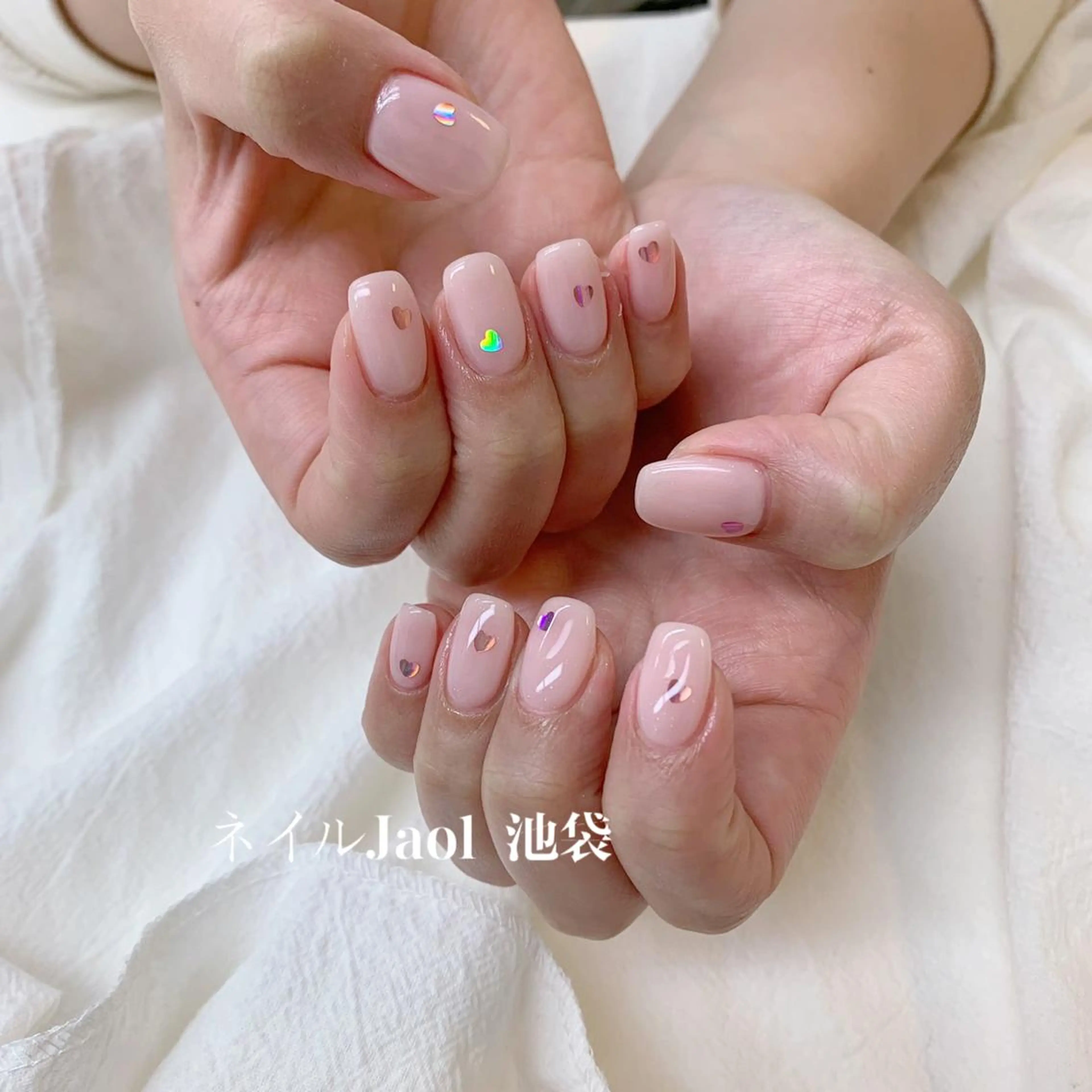 ミディアム ハンドネイル ネイルJaol 池袋のネイルデザイン