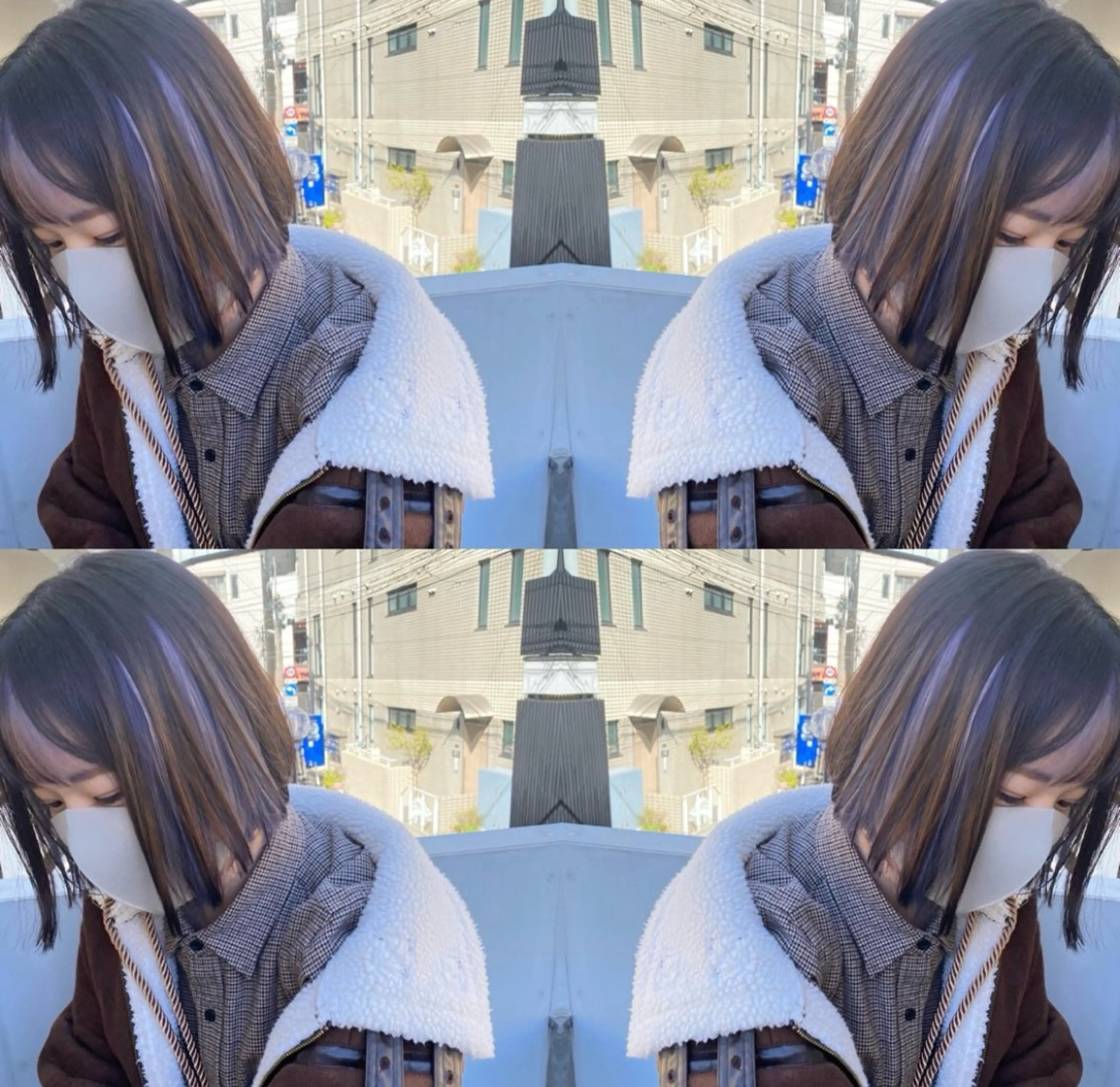 ミディアム 島田 光✨️のヘアスタイル