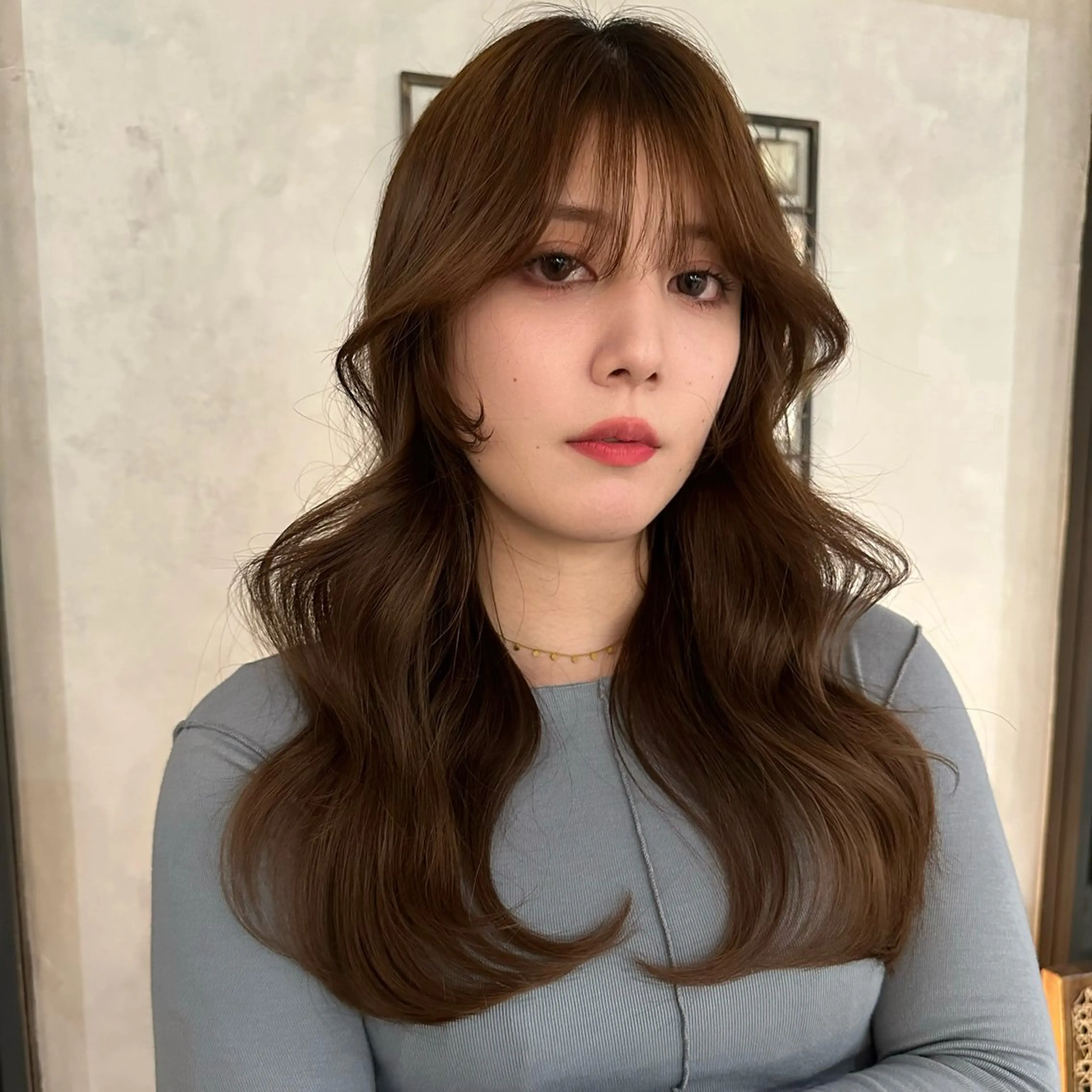 セミロング カラー カット ヘアカラー ✨艶カラー美容師✨ リュウトのヘアスタイル