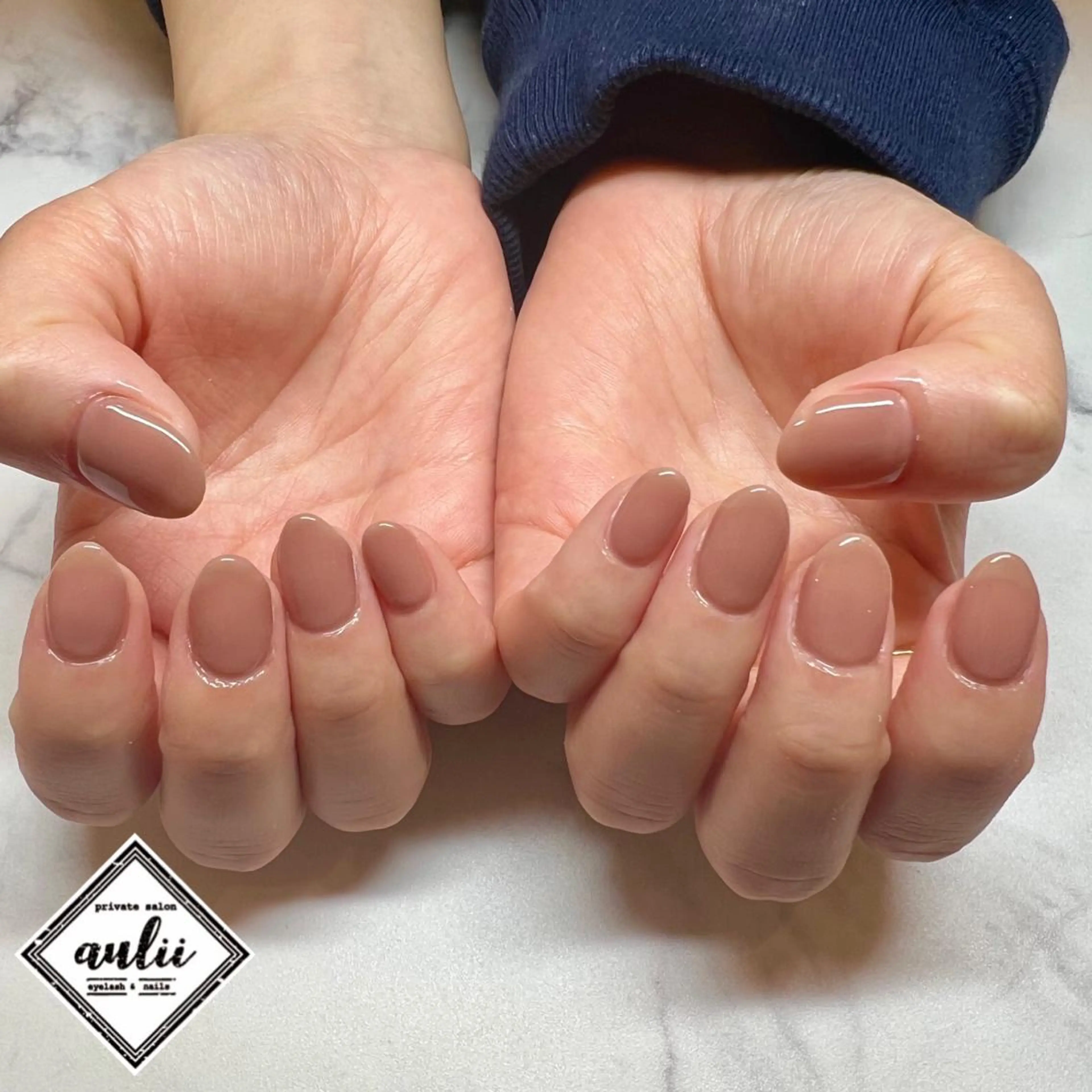 メンズ ネイル マツエク・マツパ アイブロウ 眉カラー ワンカラーネイル ハンドネイル ながやま ちえのその他イメージ