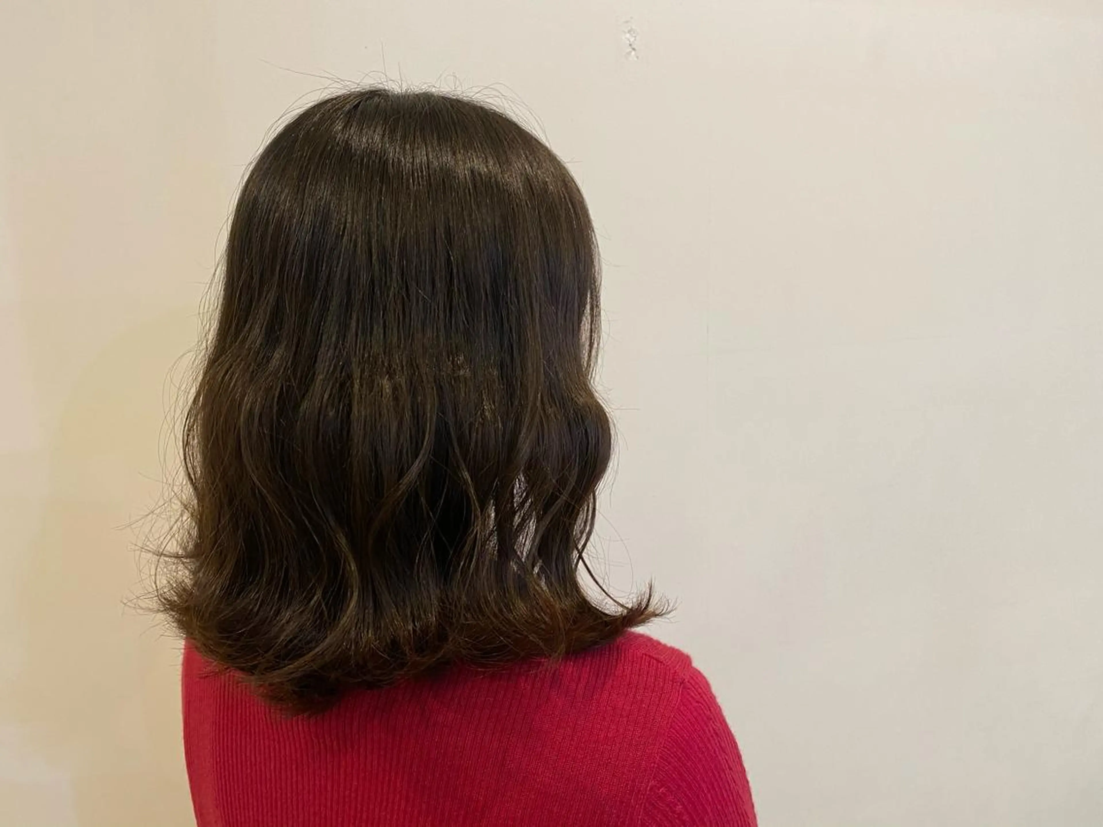 ミディアム 齊藤 尚輝のヘアスタイル