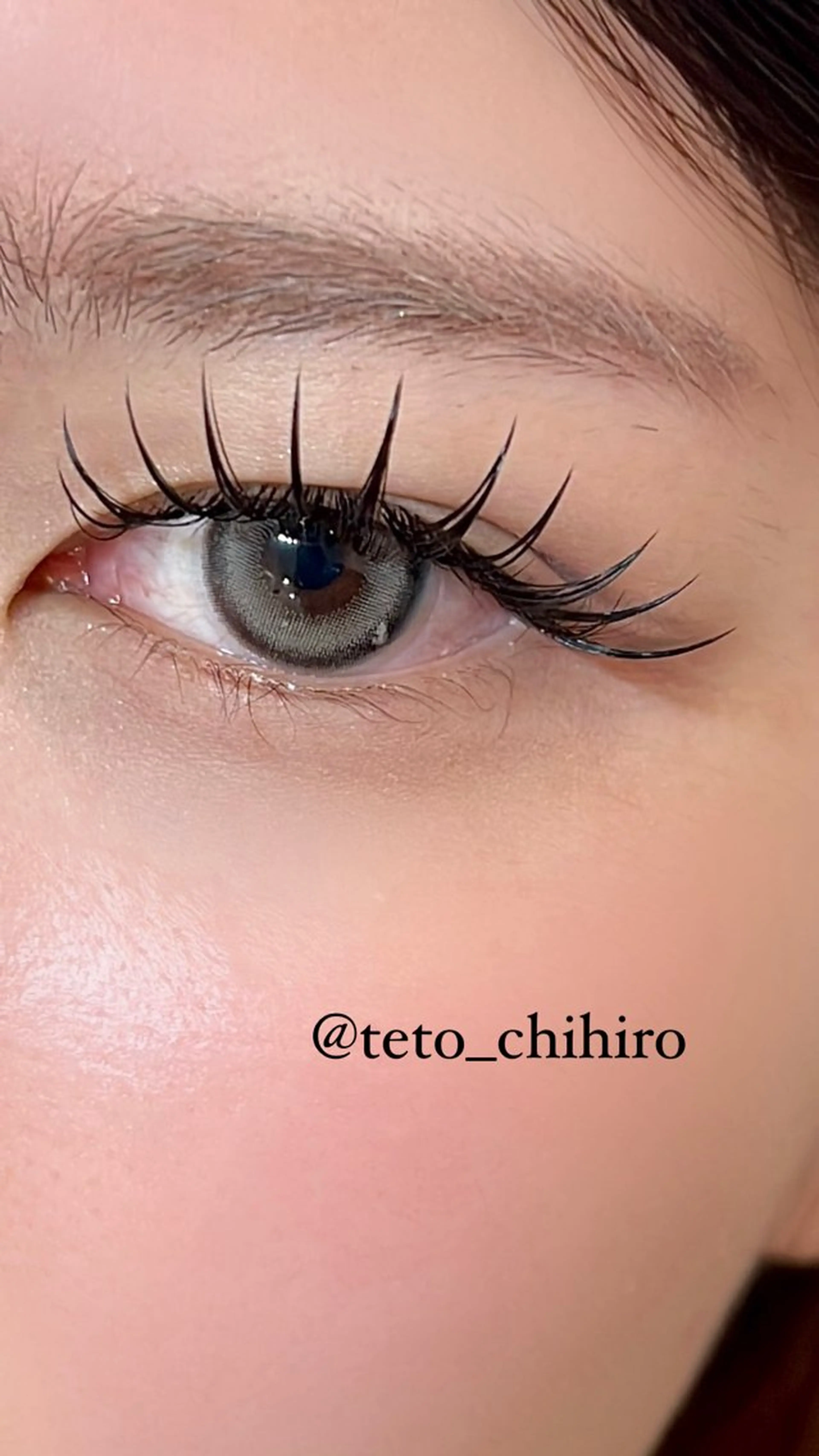 マツエク・マツパ マツエク テトのチヒロ .のマツエク・マツパデザイン