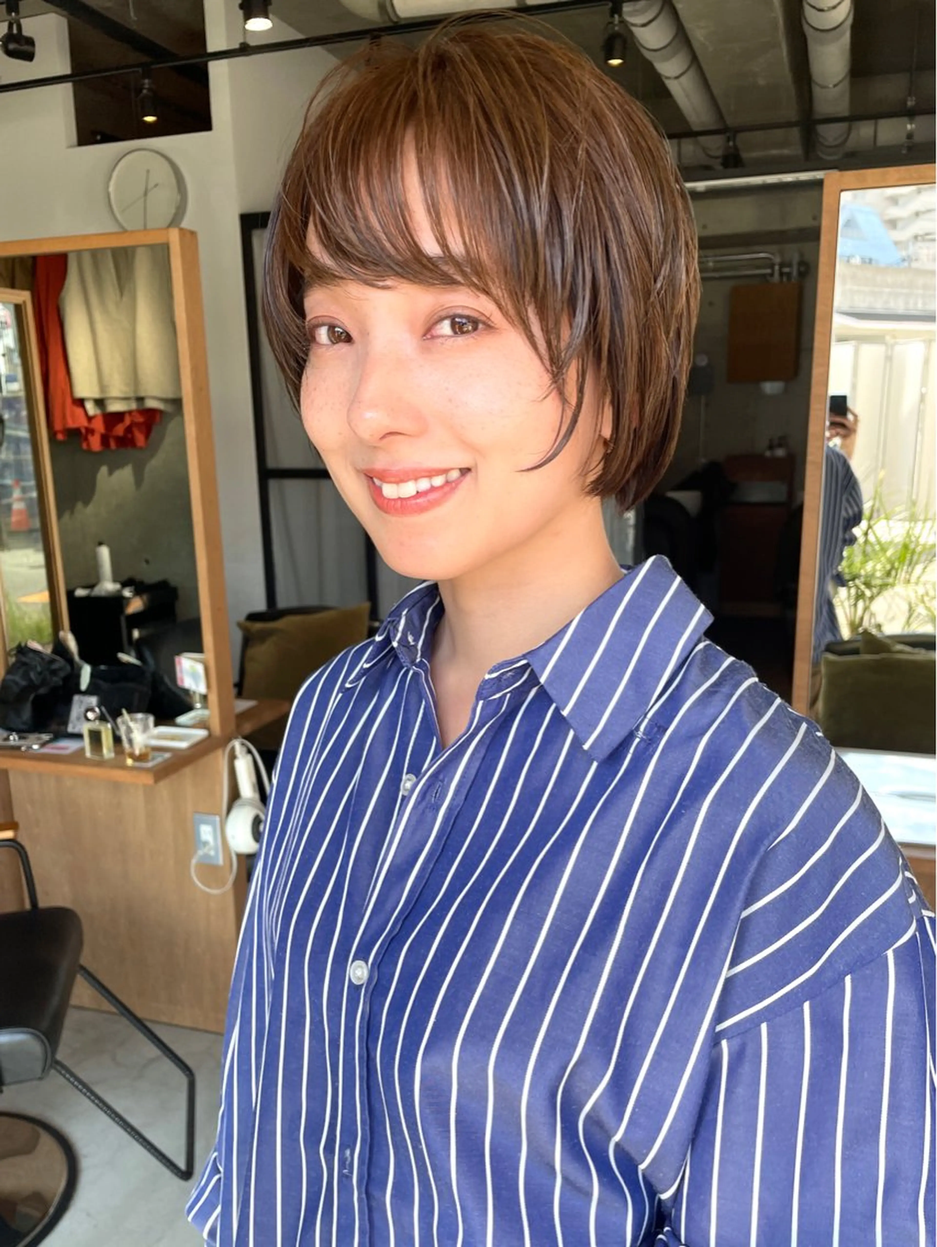 ショート カット トリートメント ヘッドスパ FERIA池田 田岡啓佑のヘアスタイル