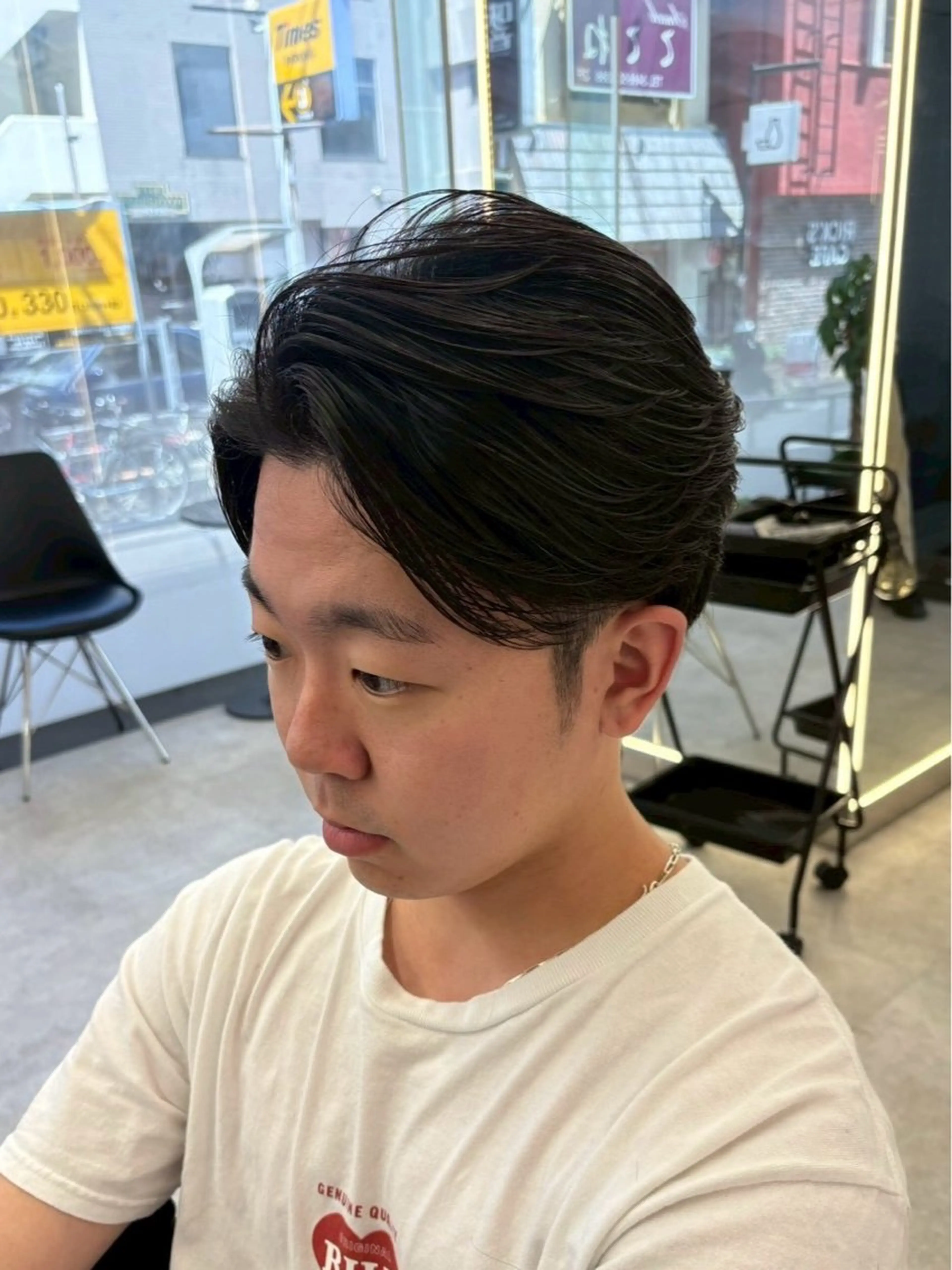 メンズ カット パーマ あおき いおりのヘアスタイル