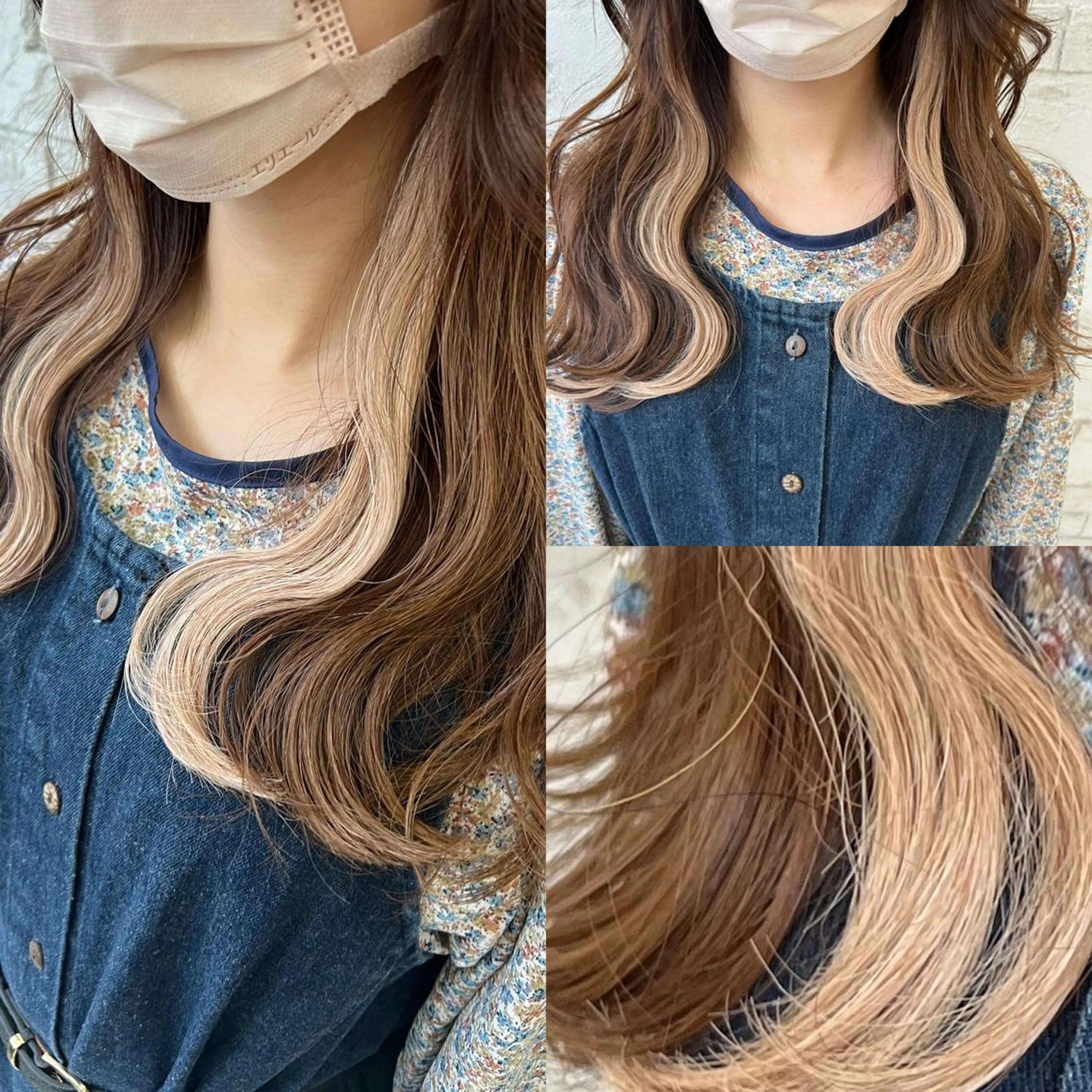 ロング エクステ エクステ＆艶カラー 🎀YURINA🎀のヘアスタイル