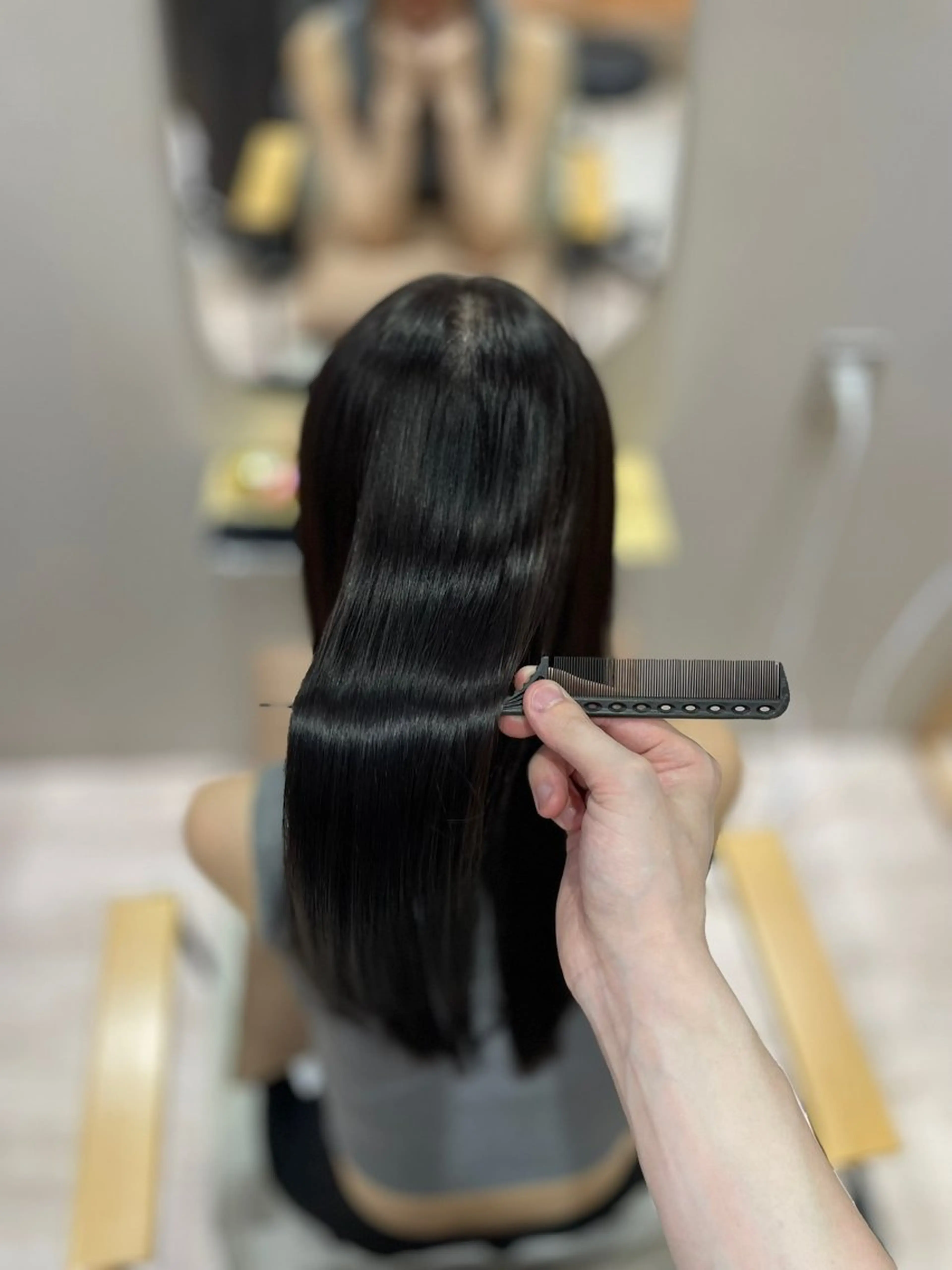 【✨リニューアル記念✨】premium髪質改善 TR+ケアinカラーの写真