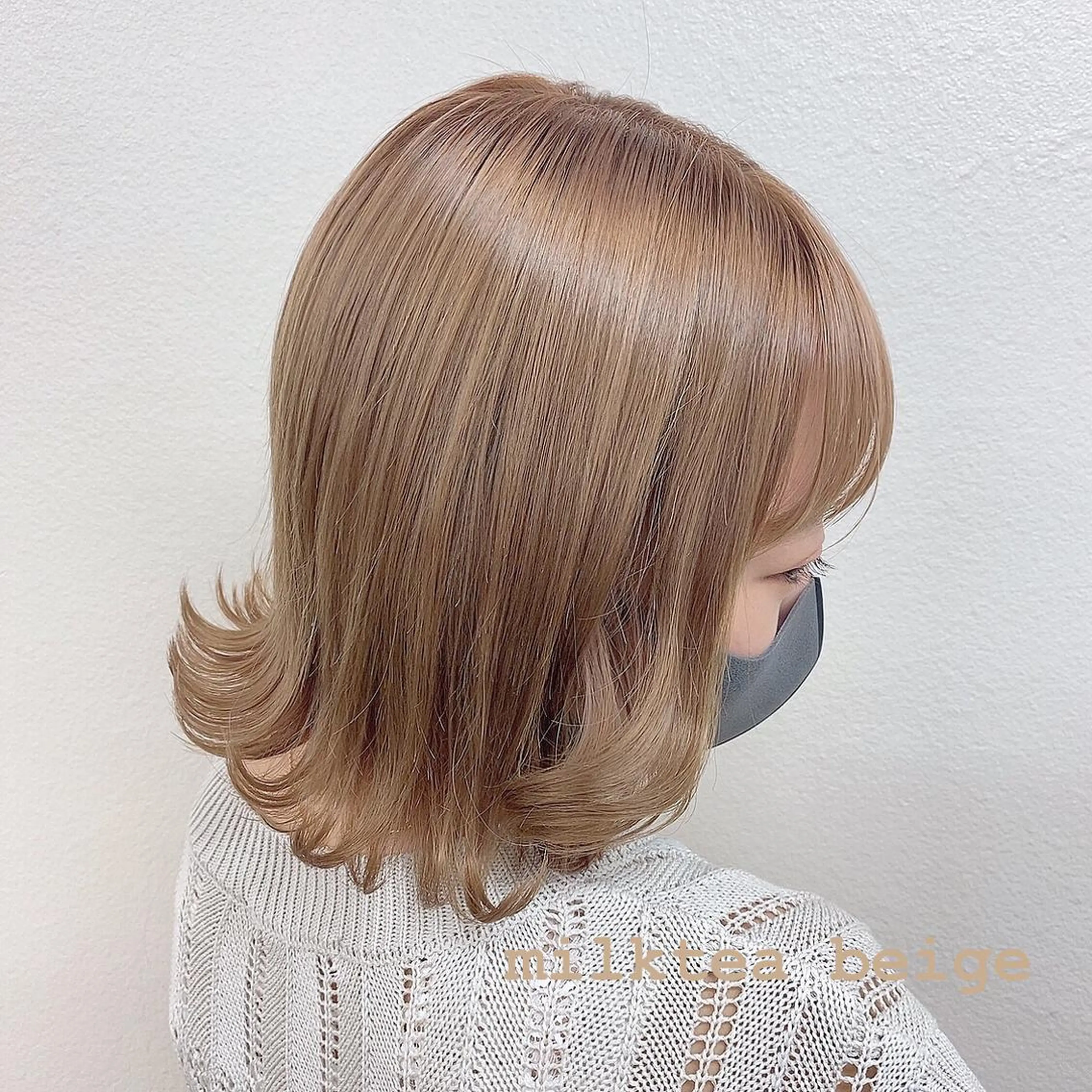ミディアム カラー 💗🤍透明感カラー 🤍💗kanonのヘアスタイル
