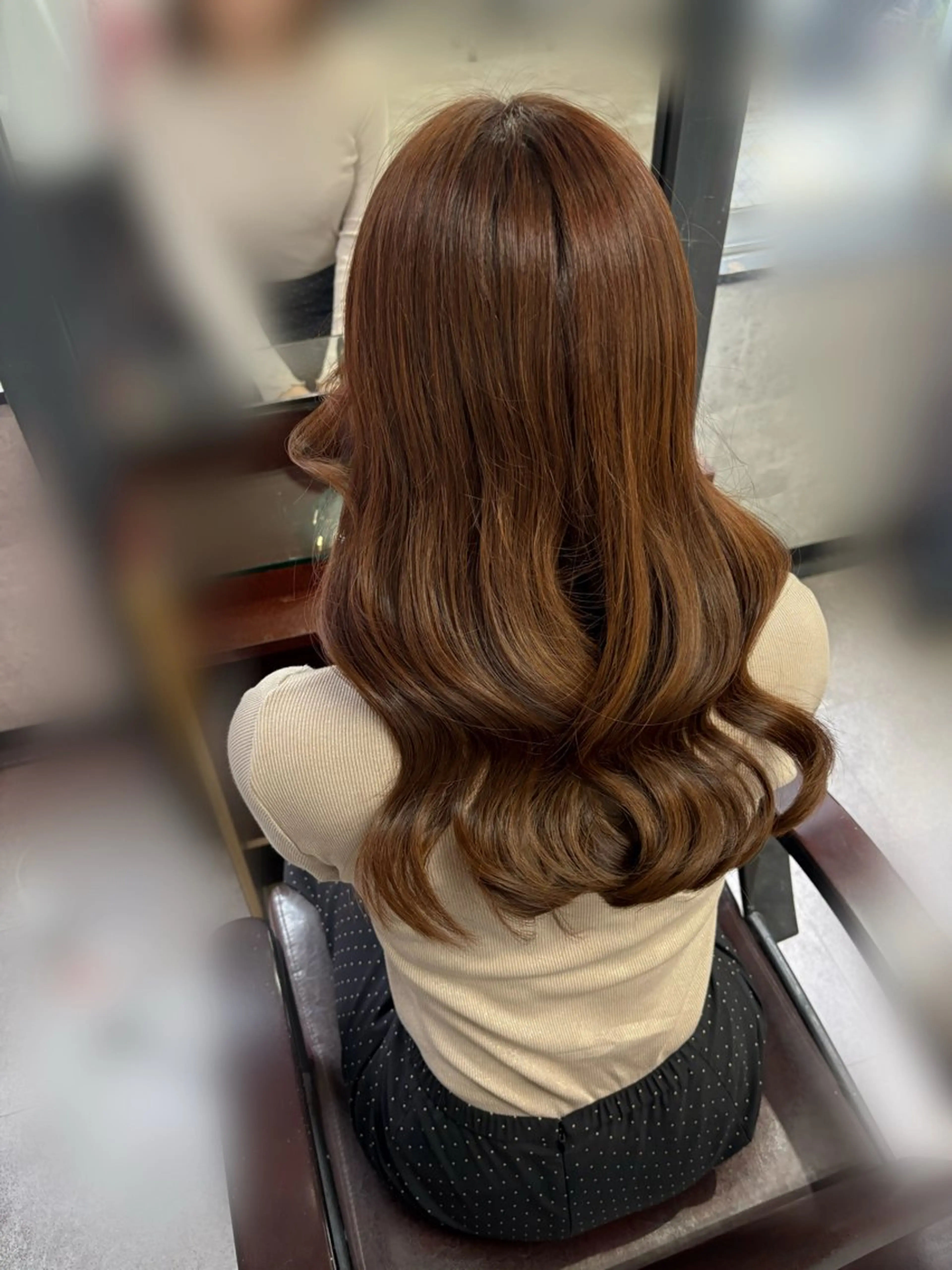 ロング カラー ヘアセット OZ 梅田店／ ユウリのヘアスタイル