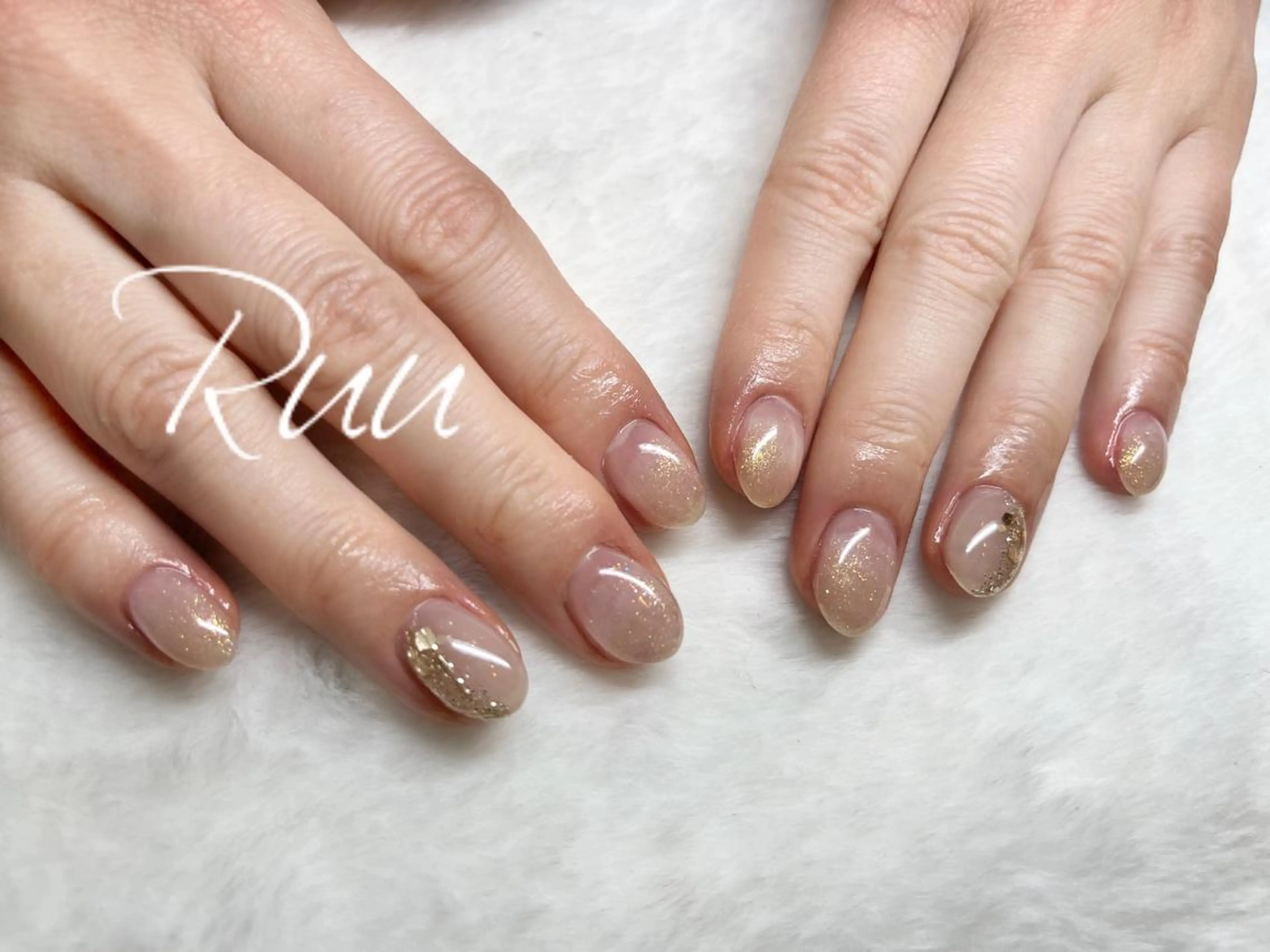 ネイル アートネイル フットネイル フレンチネイル キラキラネイル 韓国ネイル Nail salon Ruuのネイルデザイン