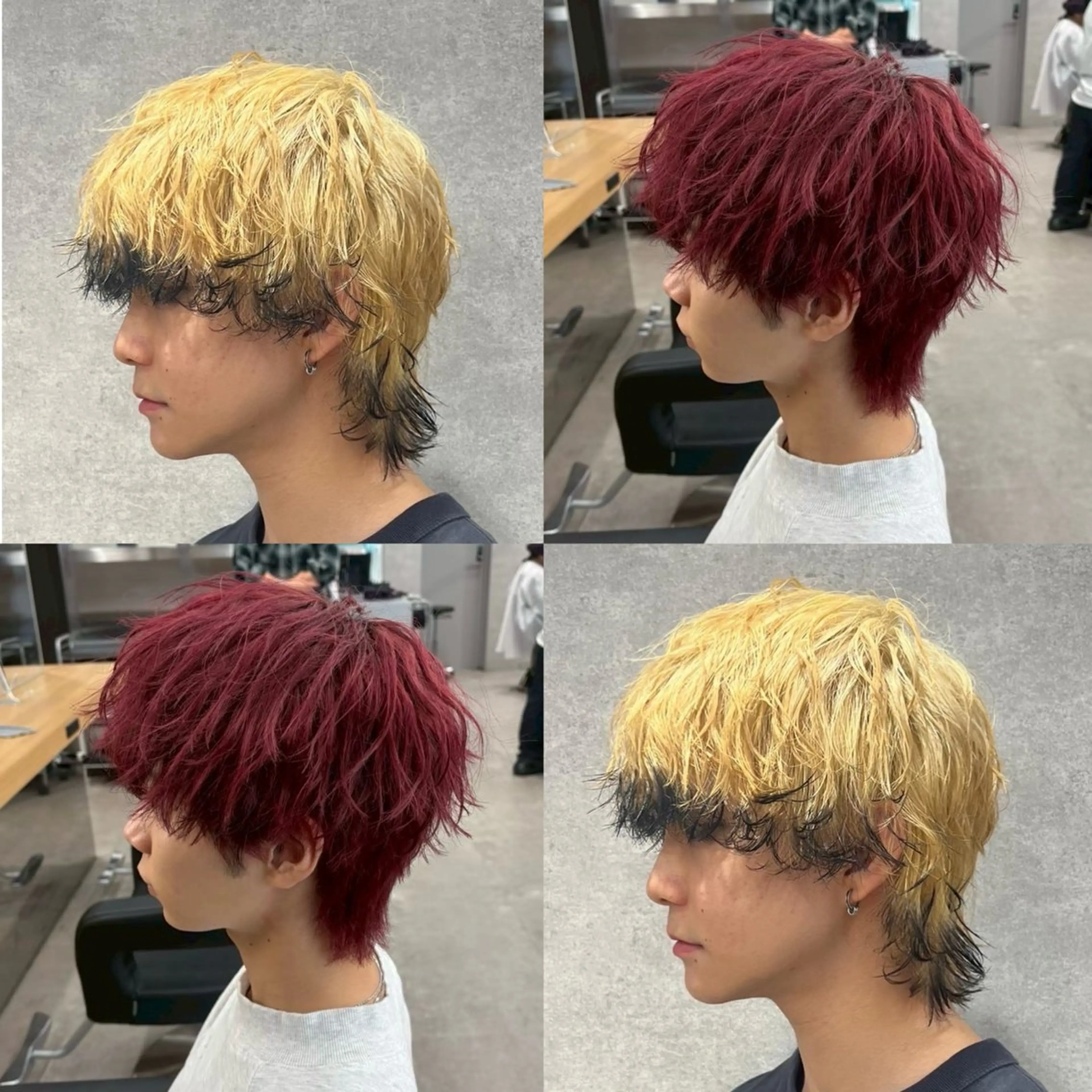 ミディアム カラー パーマ ヘアアレンジ メンズ ミディアムパーマ メンズパーマ メンズツイストパーマ 波巻きパーマ ツイストパーマ カット ヘアカラー トリートメント 🔥ニュアンス フェザー小林海斗🔥のヘアスタイル