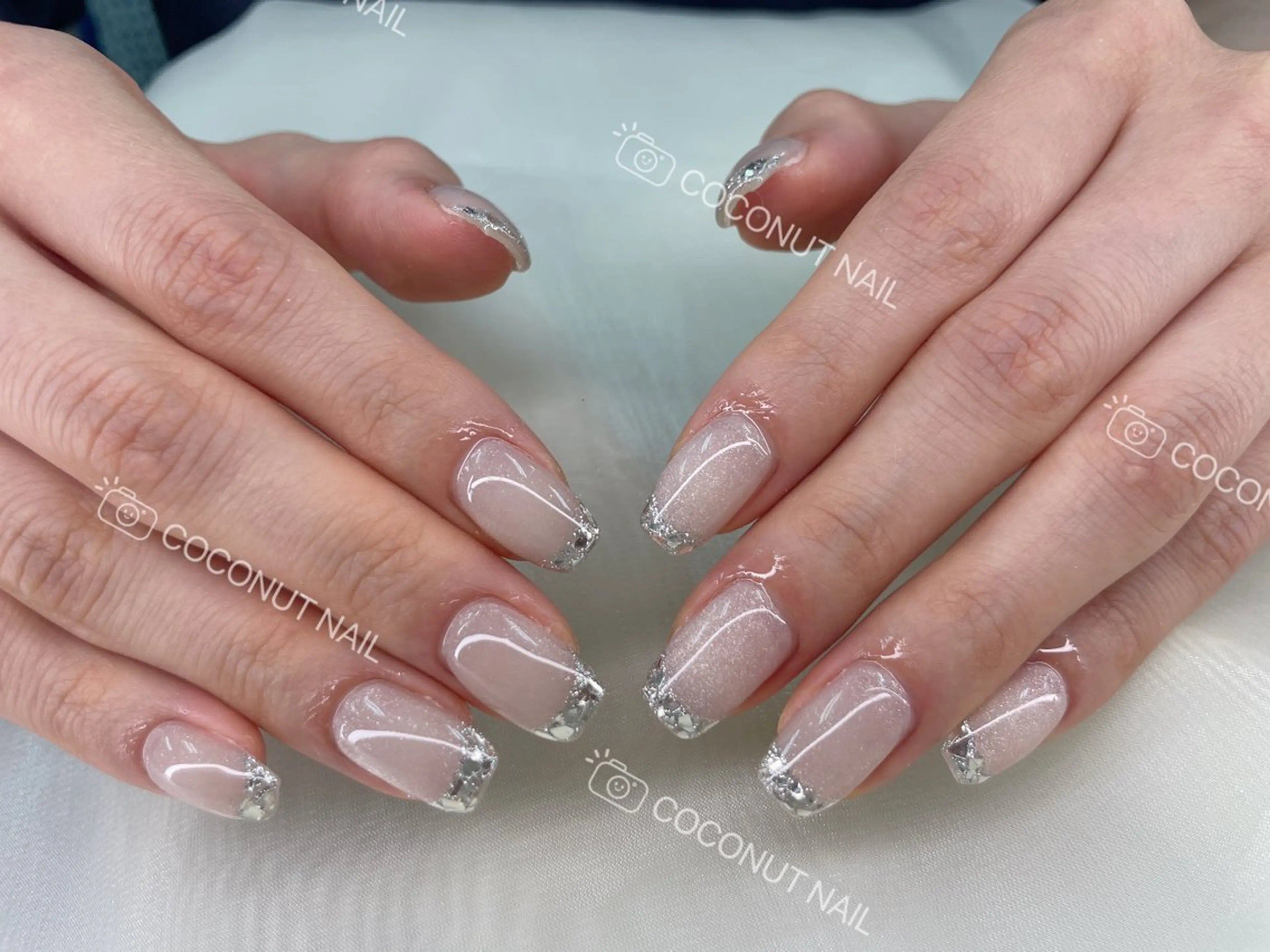 ネイル ハンドネイル 神田 ココナッツのネイルデザイン