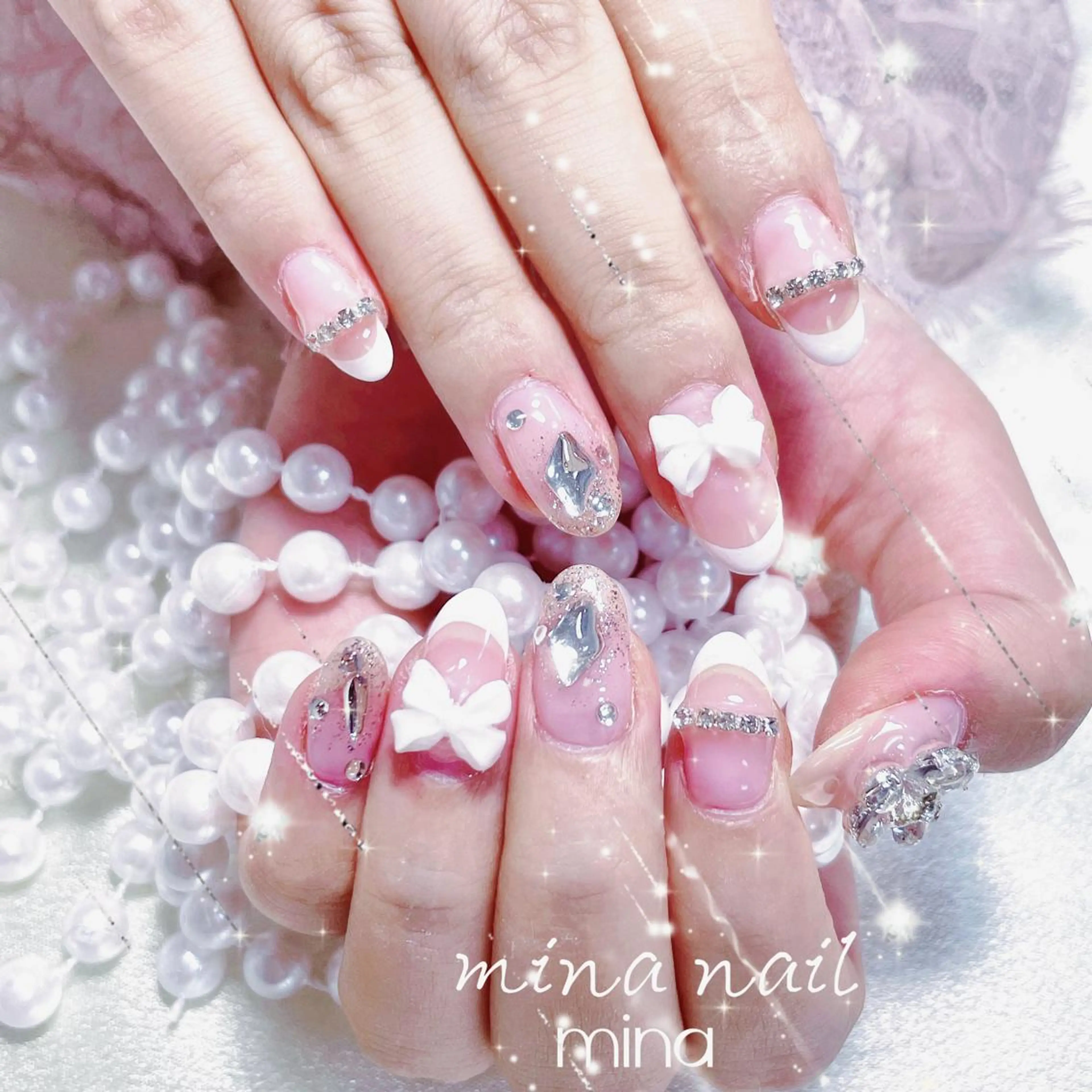 ネイル 🎀まゆ 🪽🐾のネイルデザイン