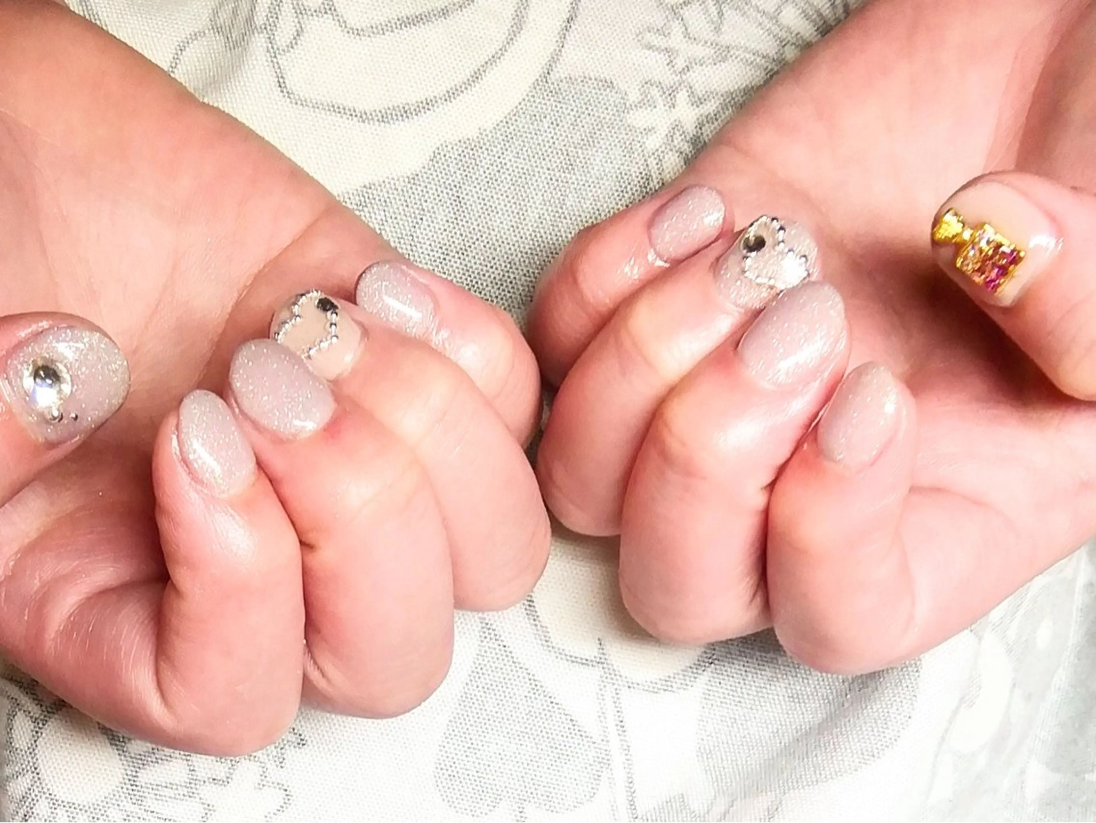 ネイル キラキラネイル nailroom Girasoleのネイルデザイン