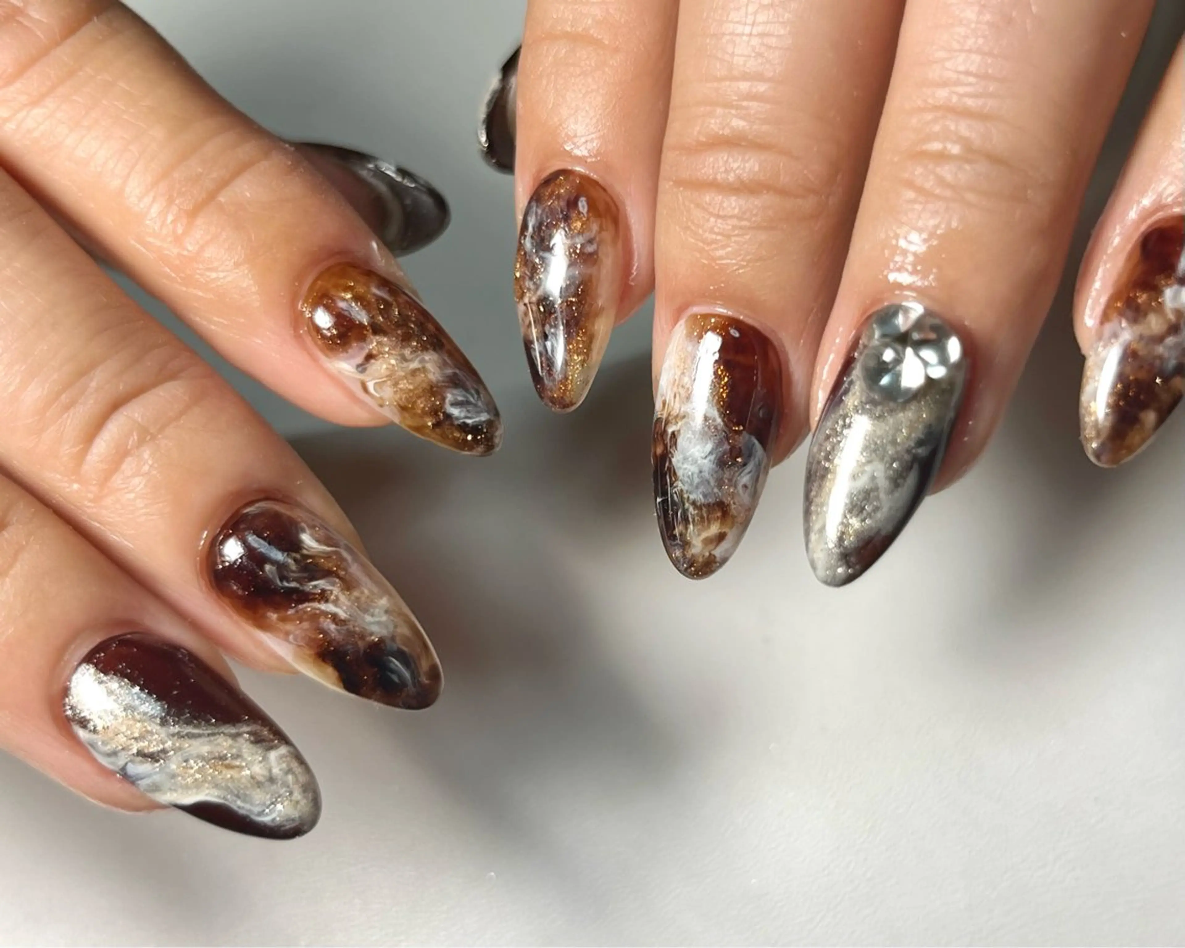 ネイル ニュアンスネイル ハンドネイル NailSalon _Amulet_のネイルデザイン