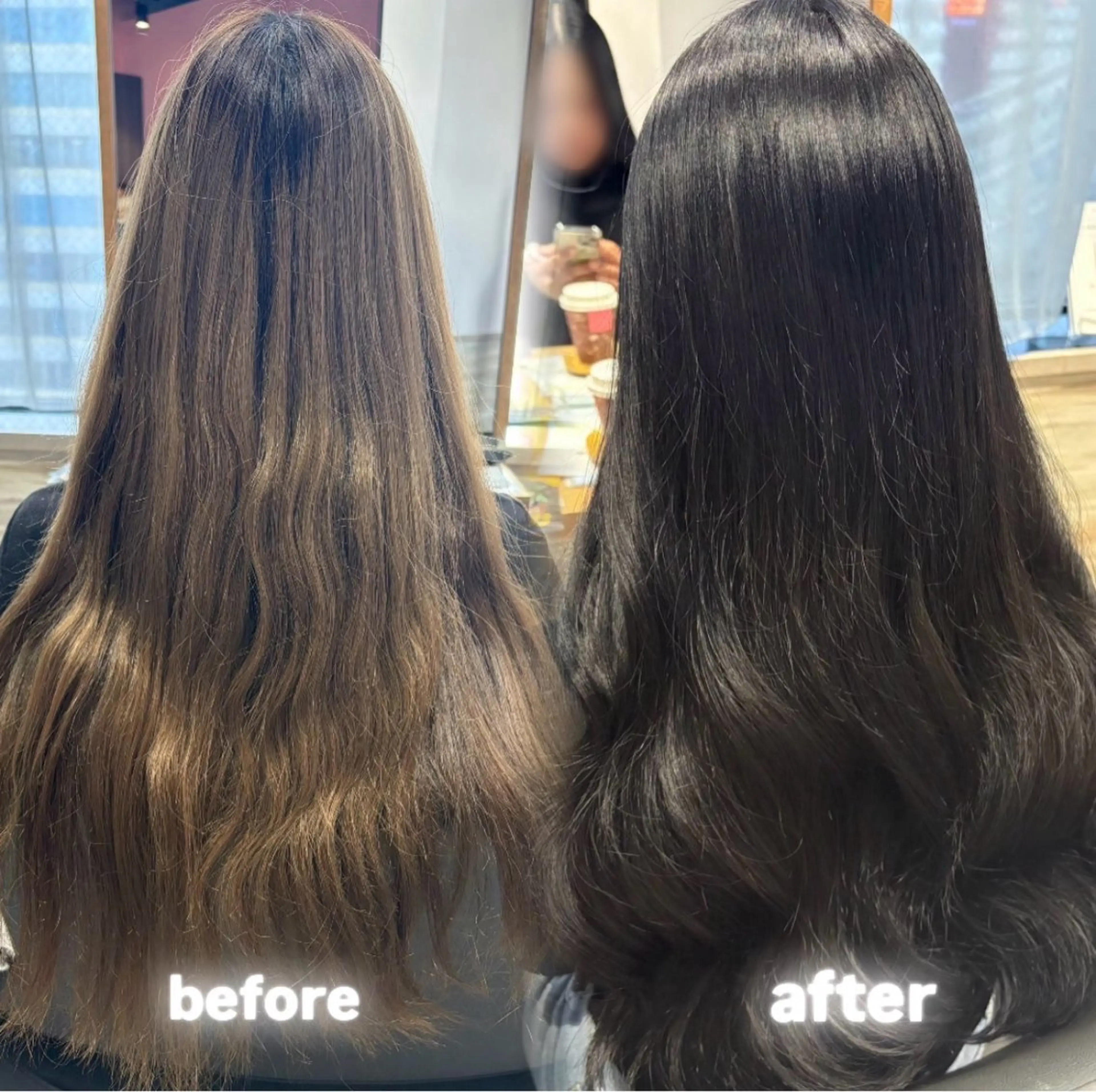 ロング 永田 幸枝のヘアスタイル