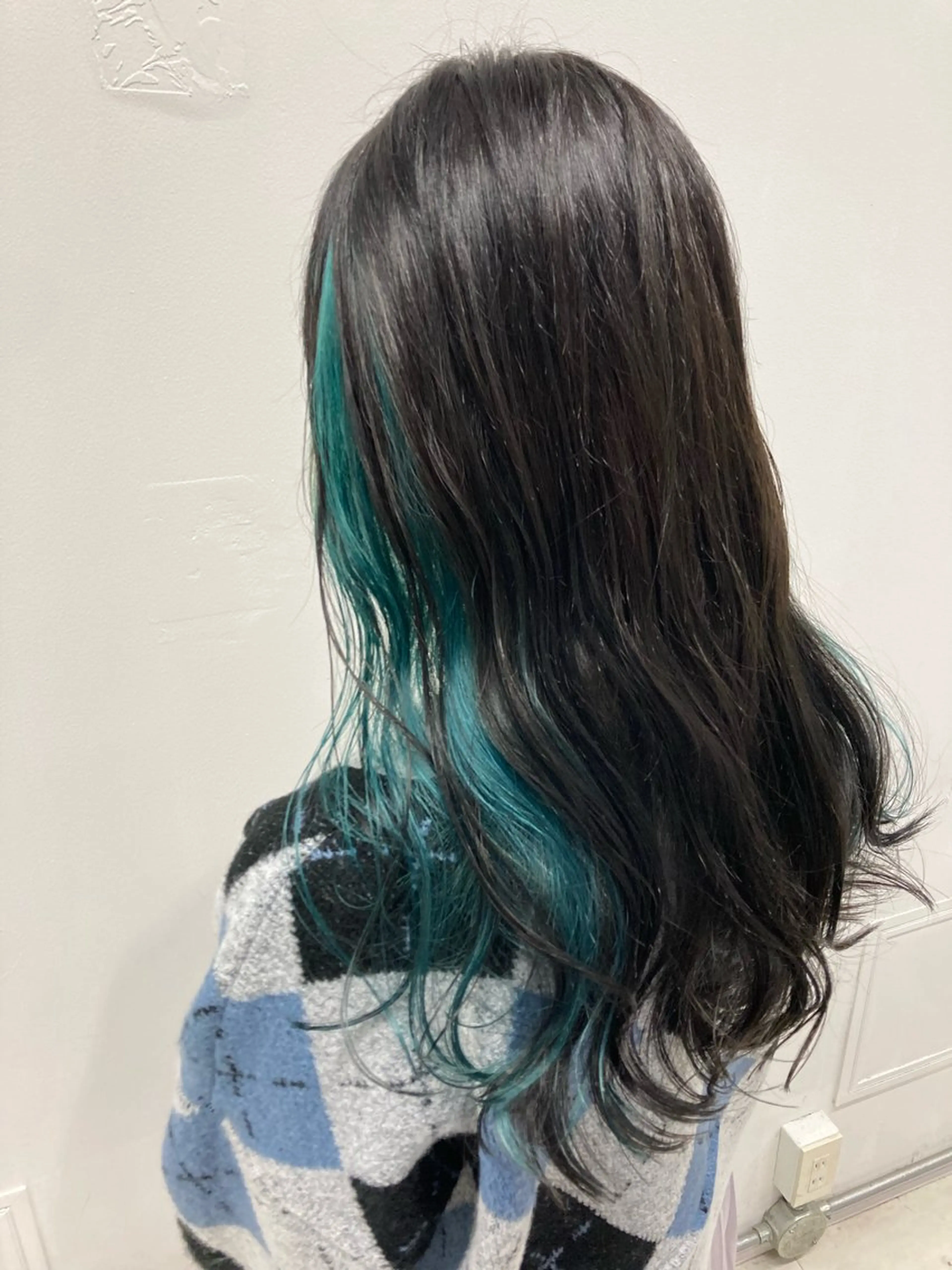 ロング カラー カット ヘアカラー トリートメント GO TODAY SHAIRE SALON原宿vita店舗所属・💖ブリーチなし透明 感💖ASAHIのヘアスタイル