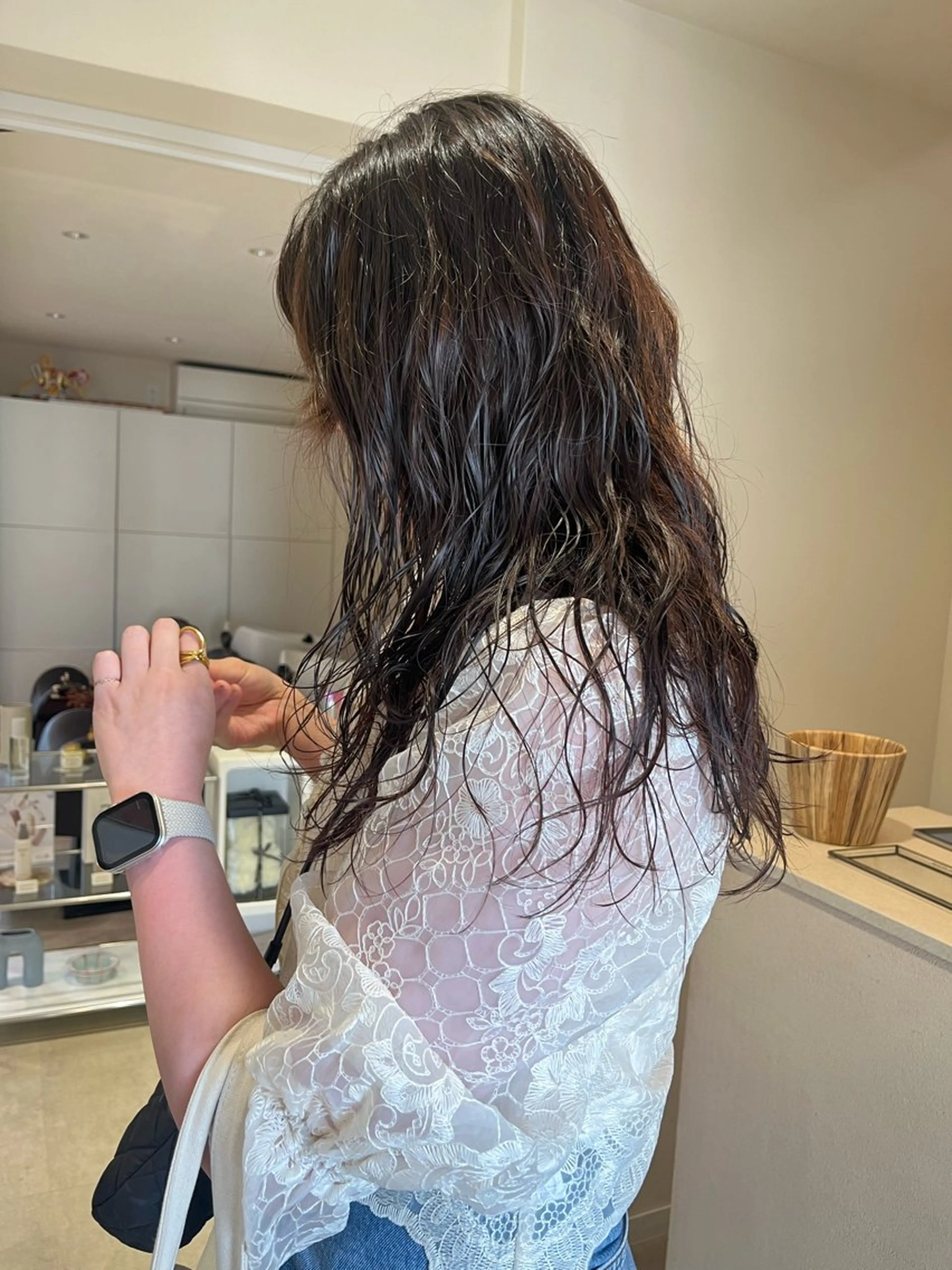 ロング パーマ GO TODAY シェアサロン 表参道Flos店所属・nishi fuyumiのその他イメージ