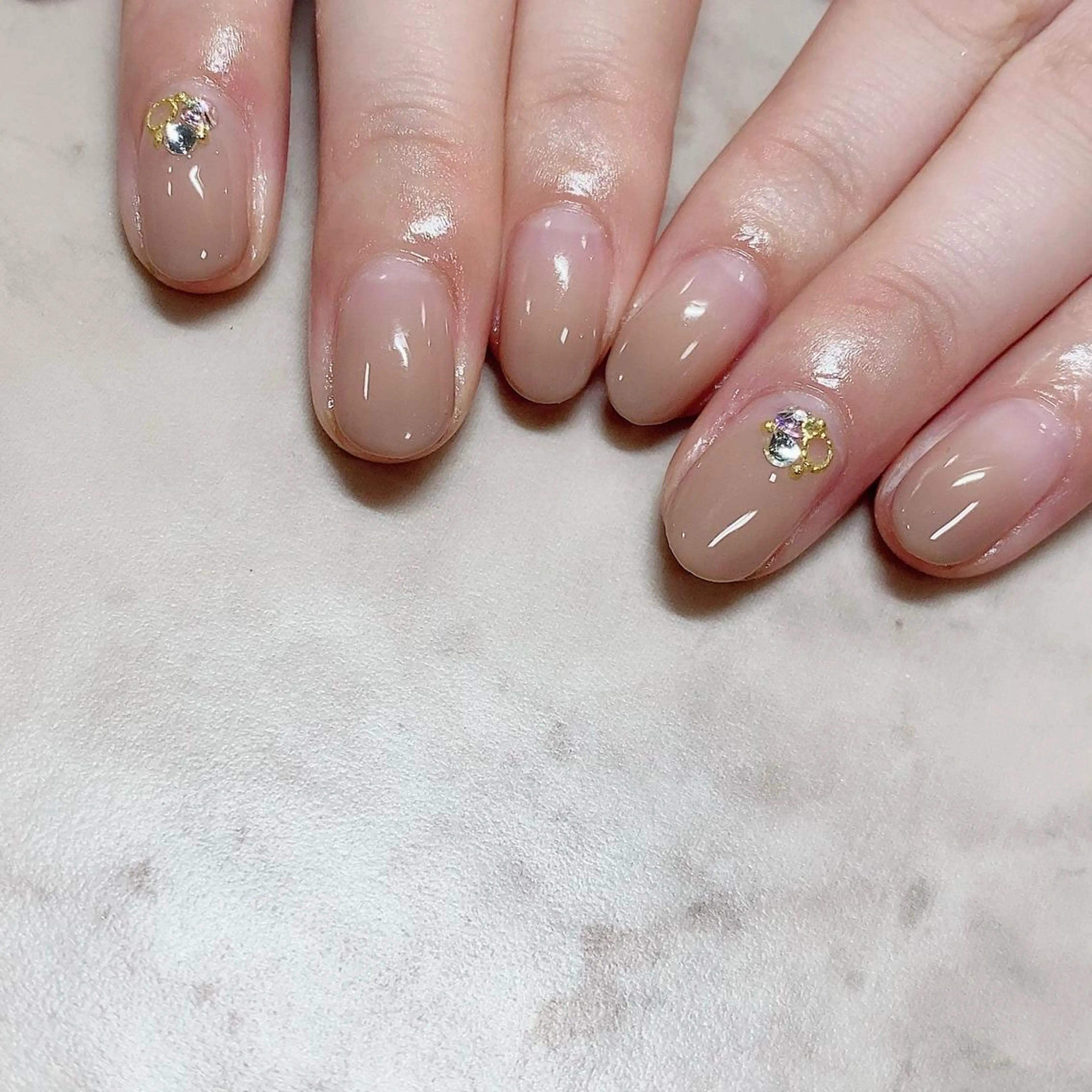 ネイル ストーンネイル Le'a nail&eyesのマツエク・マツパデザイン