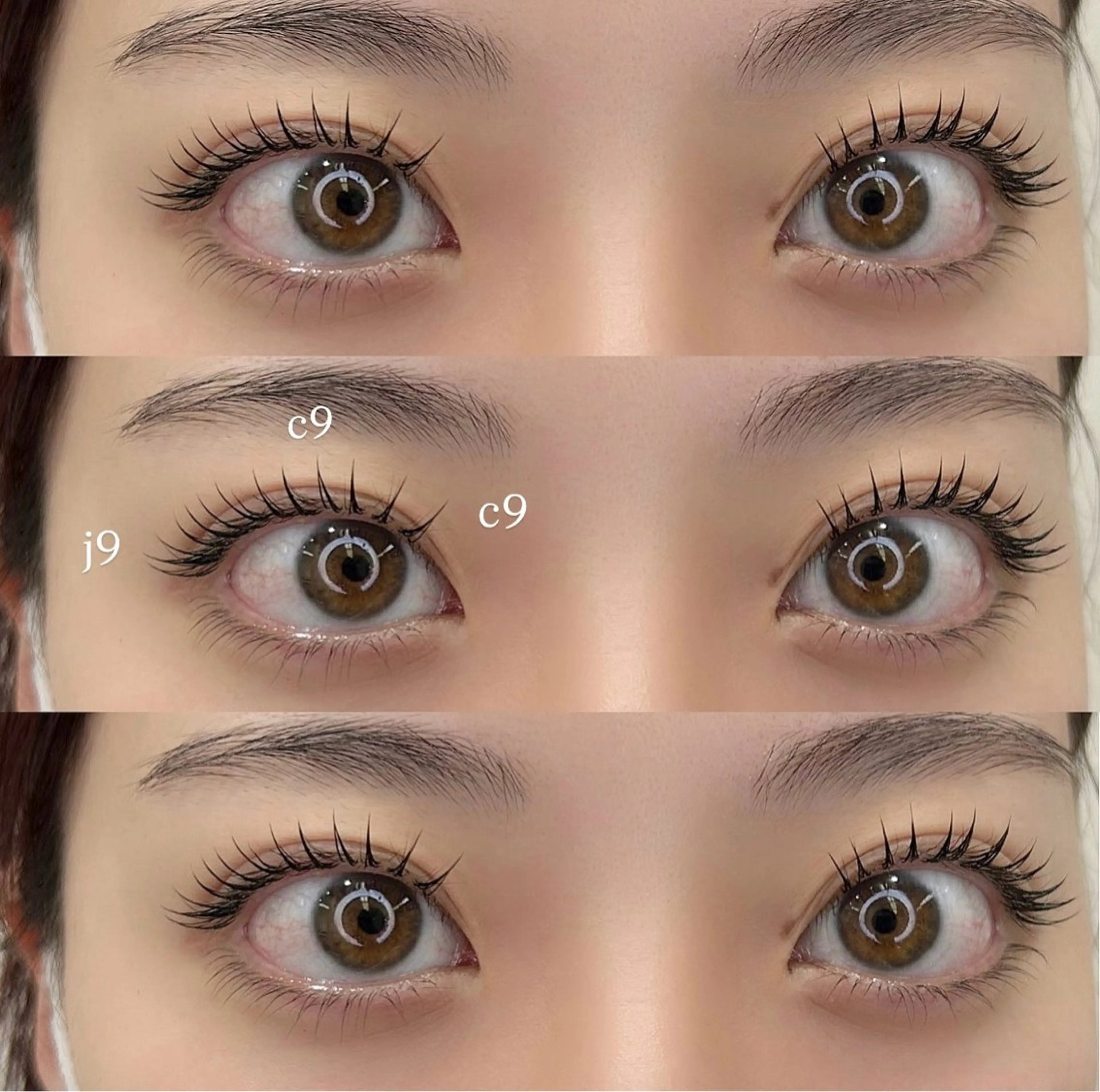 マツエク・マツパ mila ⏾ conのマツエク・マツパデザイン