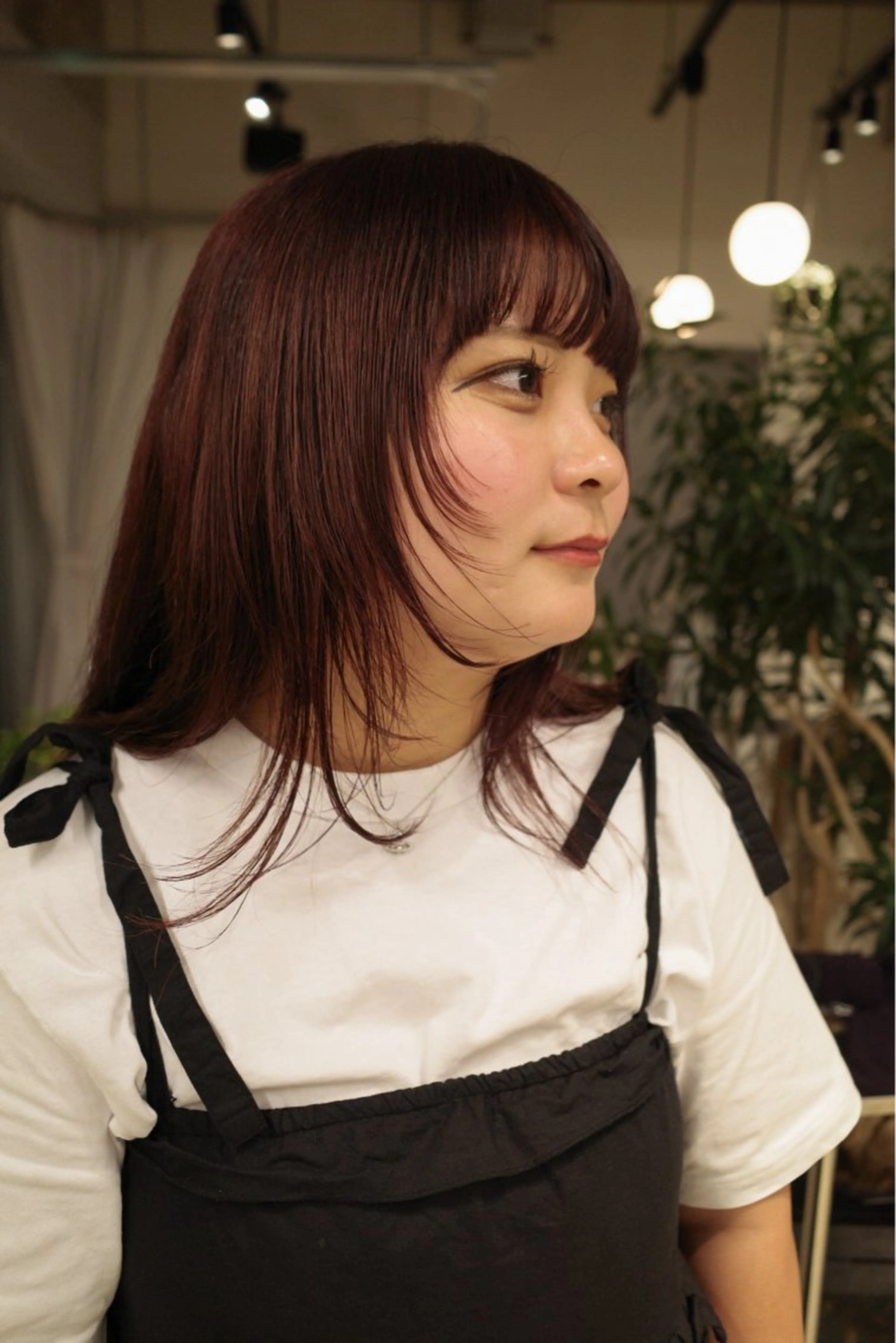 セミロング カラー piilo. サダのヘアスタイル