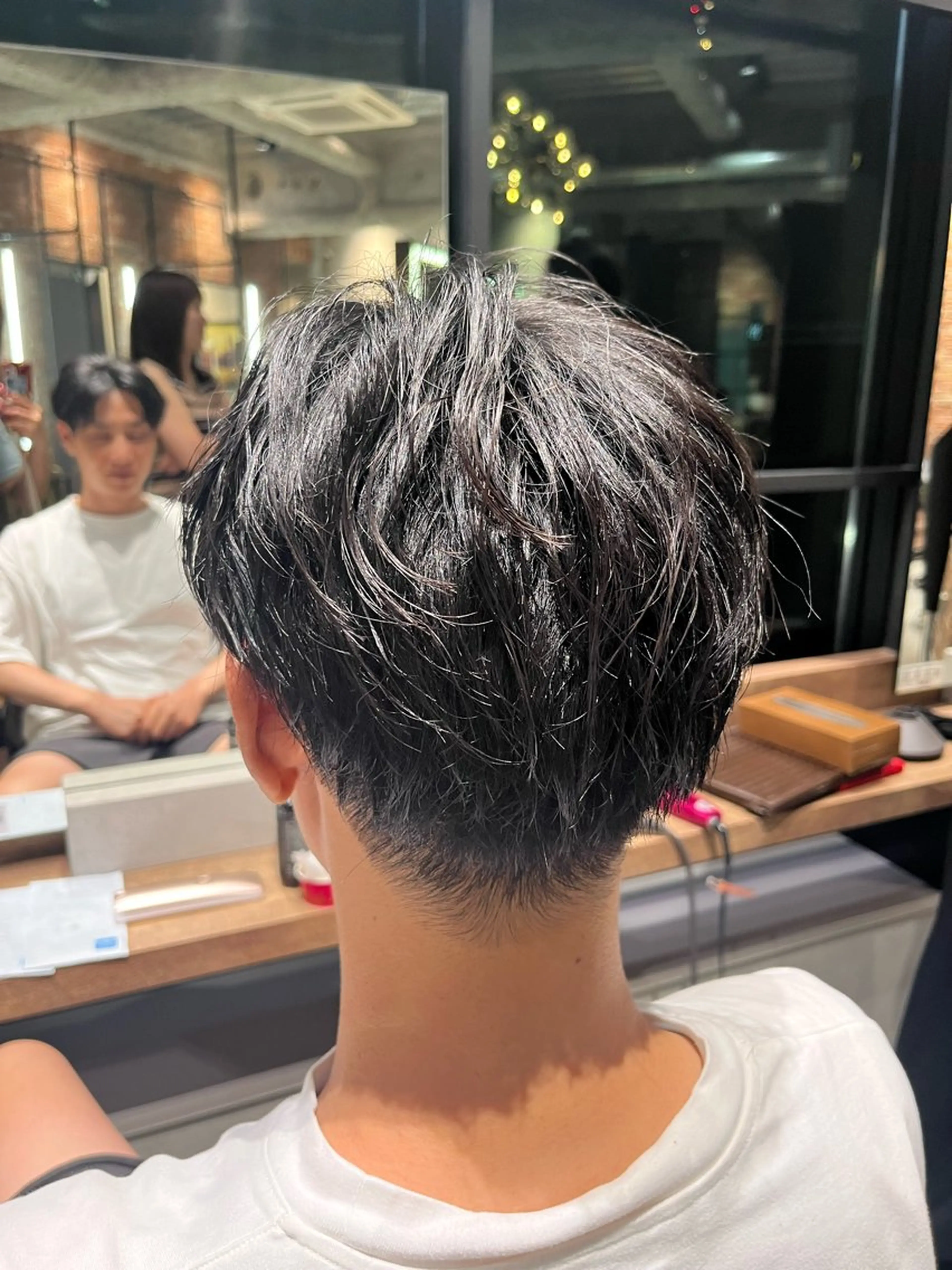 パーマ ニュアンスパーマ カット パーマ 志賀 楓のヘアスタイル