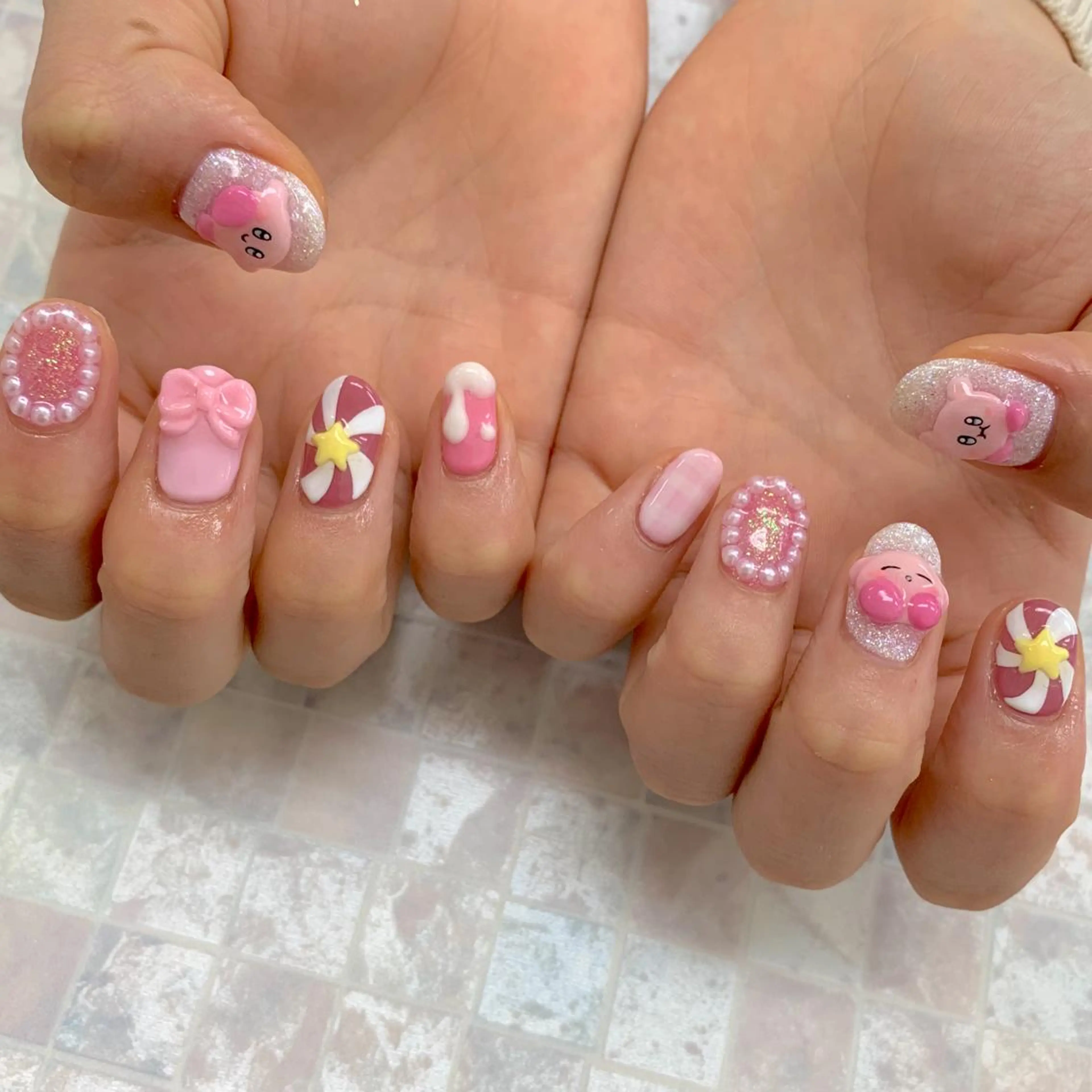 ネイル ハンドネイル 五十嵐 美智のネイルデザイン