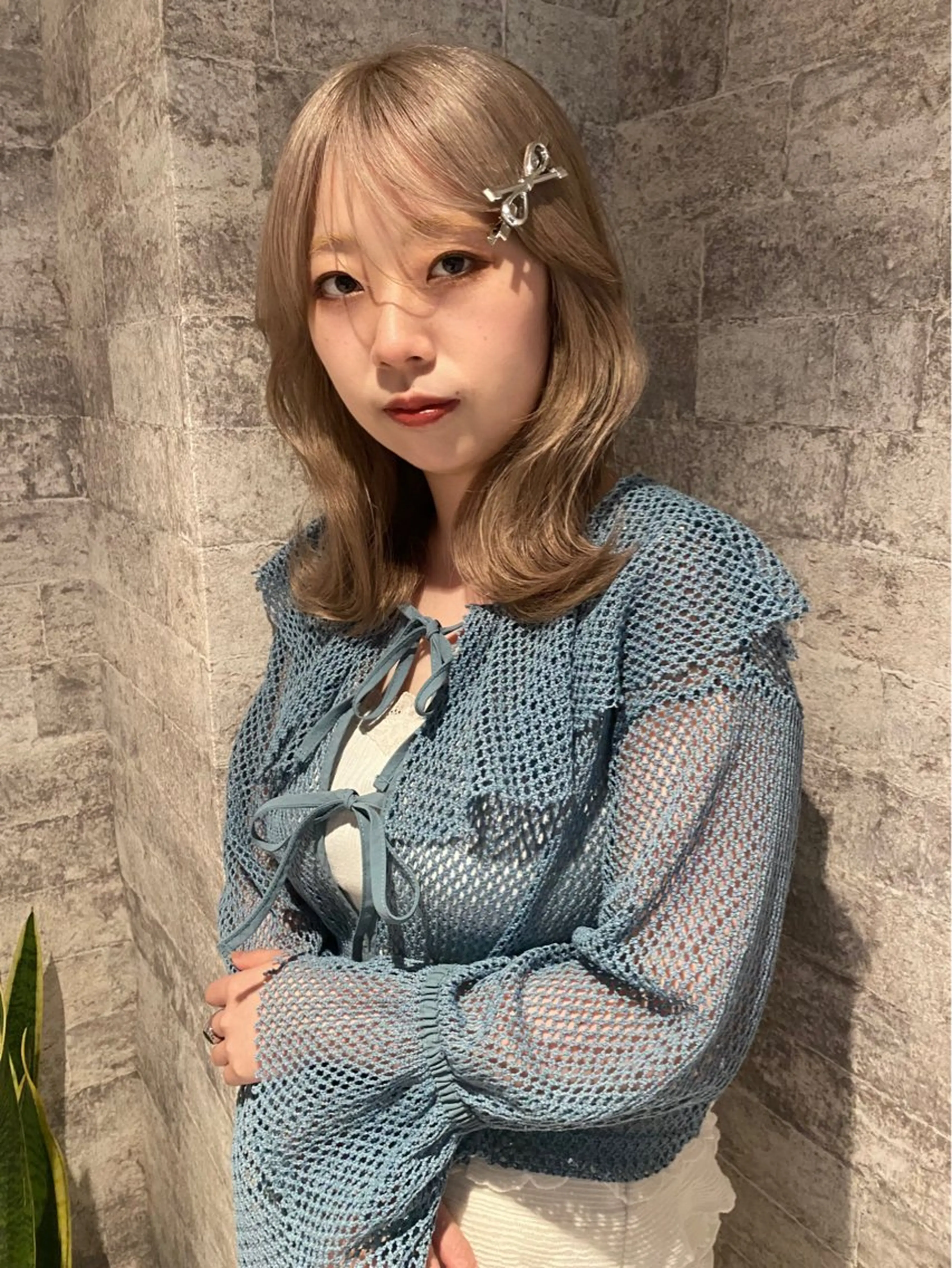 ミディアム カラー カット ヘアカラー トリートメント mai / linoah˚✧のヘアスタイル