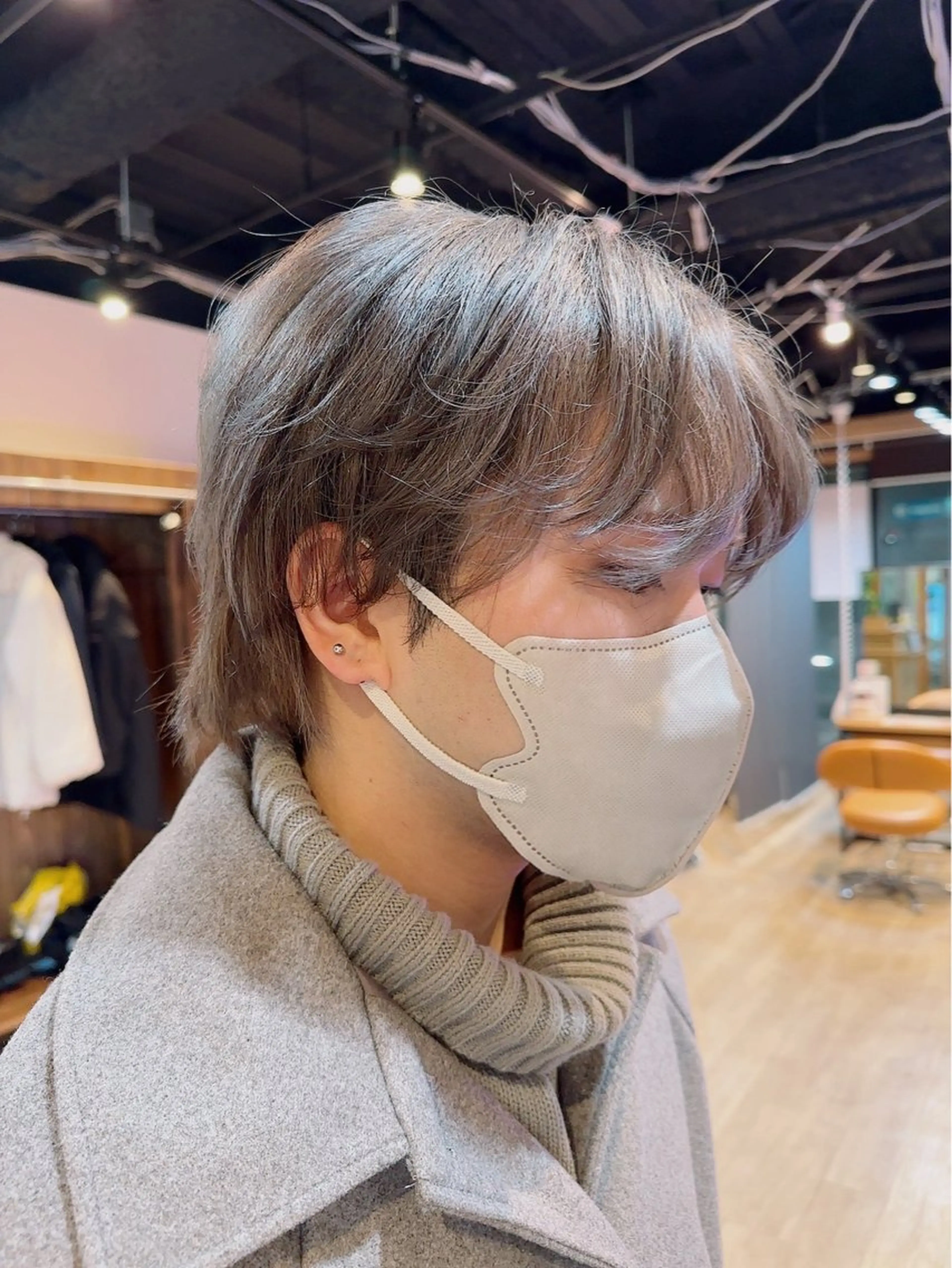 カラー メンズ 髪質改善&ストレート ✂︎鈴木青樹のヘアスタイル