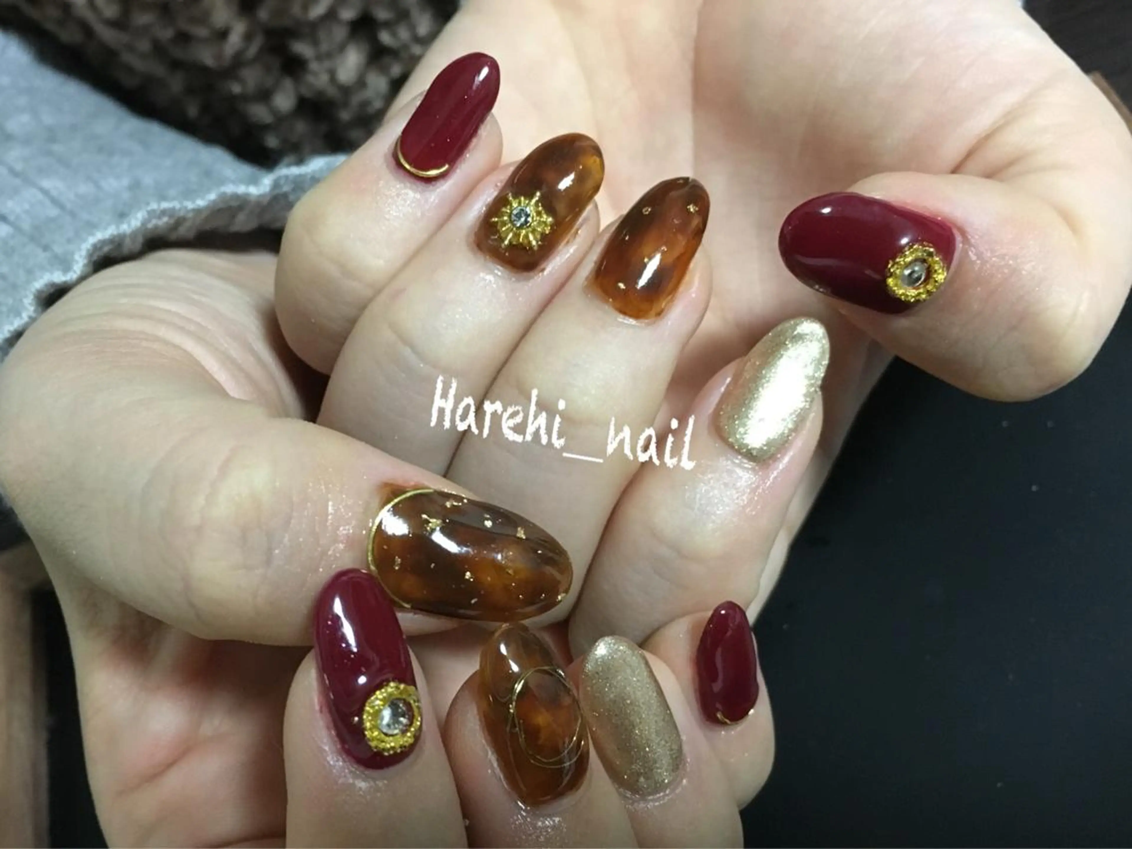 ネイル ハンドネイル Harehi_ nailのネイルデザイン