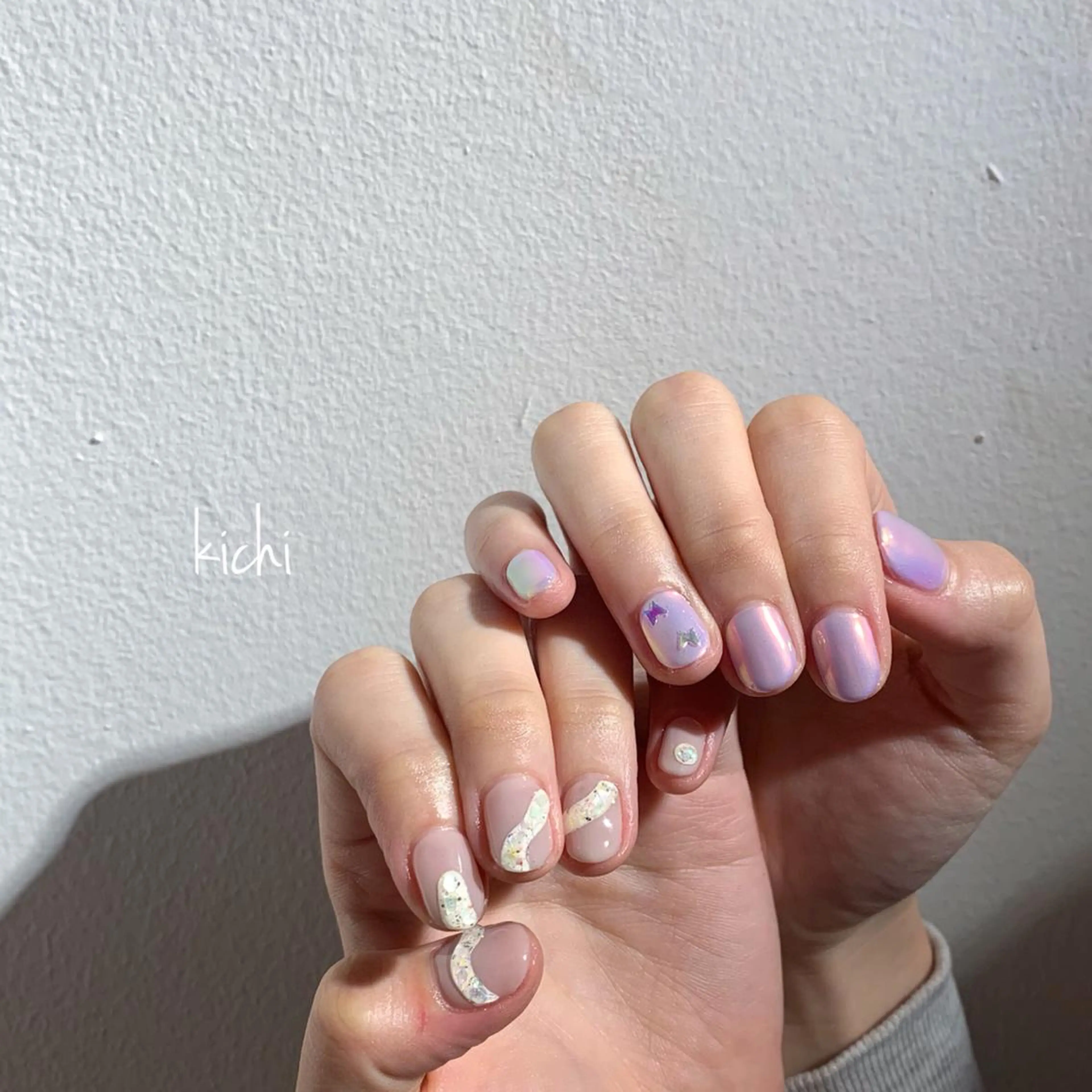 ネイル kichi･: *のネイルデザイン