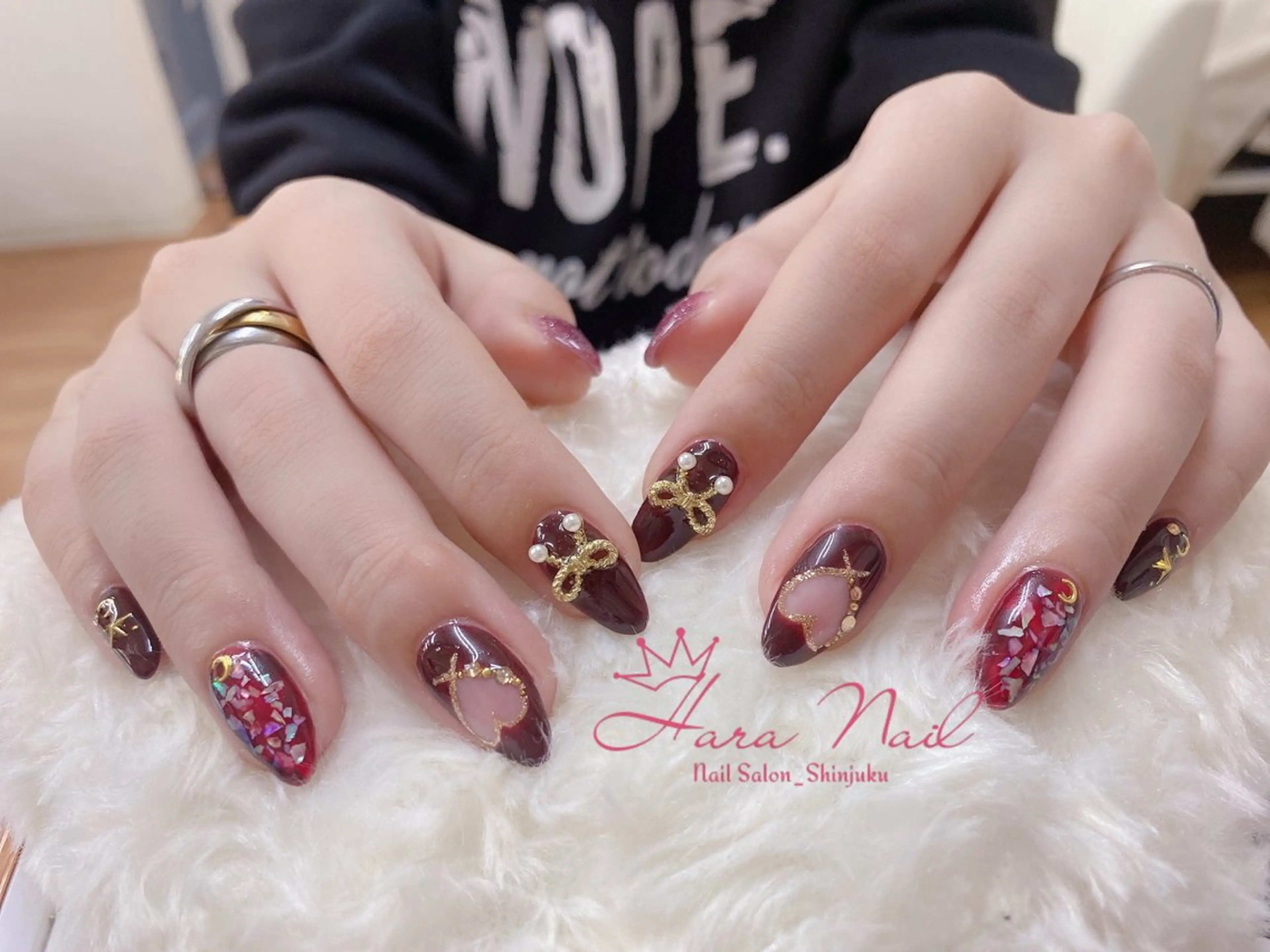 ネイル ハンドネイル ハンドケア Hara Nail 【パラジェル使用】のネイルデザイン